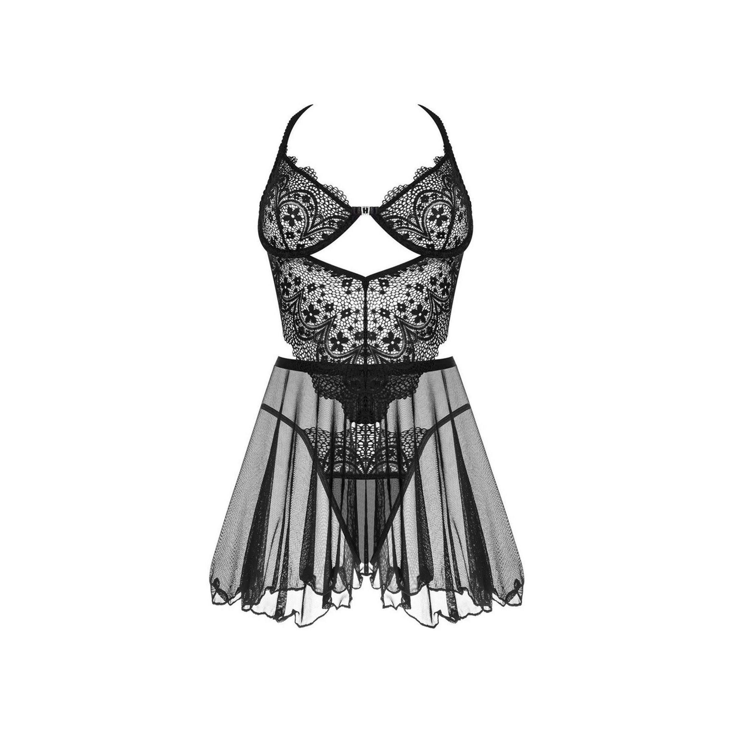 Beauty Night Fashion Negligé Beauty Night Fashion - BN Dark Mirage chemise & th