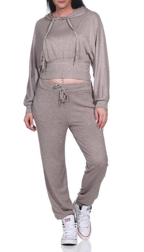 Strickhose Damen Wolle Strickset mit Pullover Hose M.362