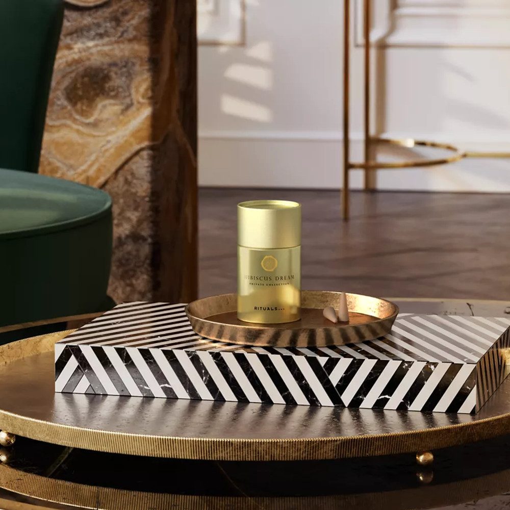 Rituals Räucherkegel Rituals Private Collection Hibiscus Dream Incense Cones (Blumiger Duft mit Hibiskus und Bergamotte, 1-St)