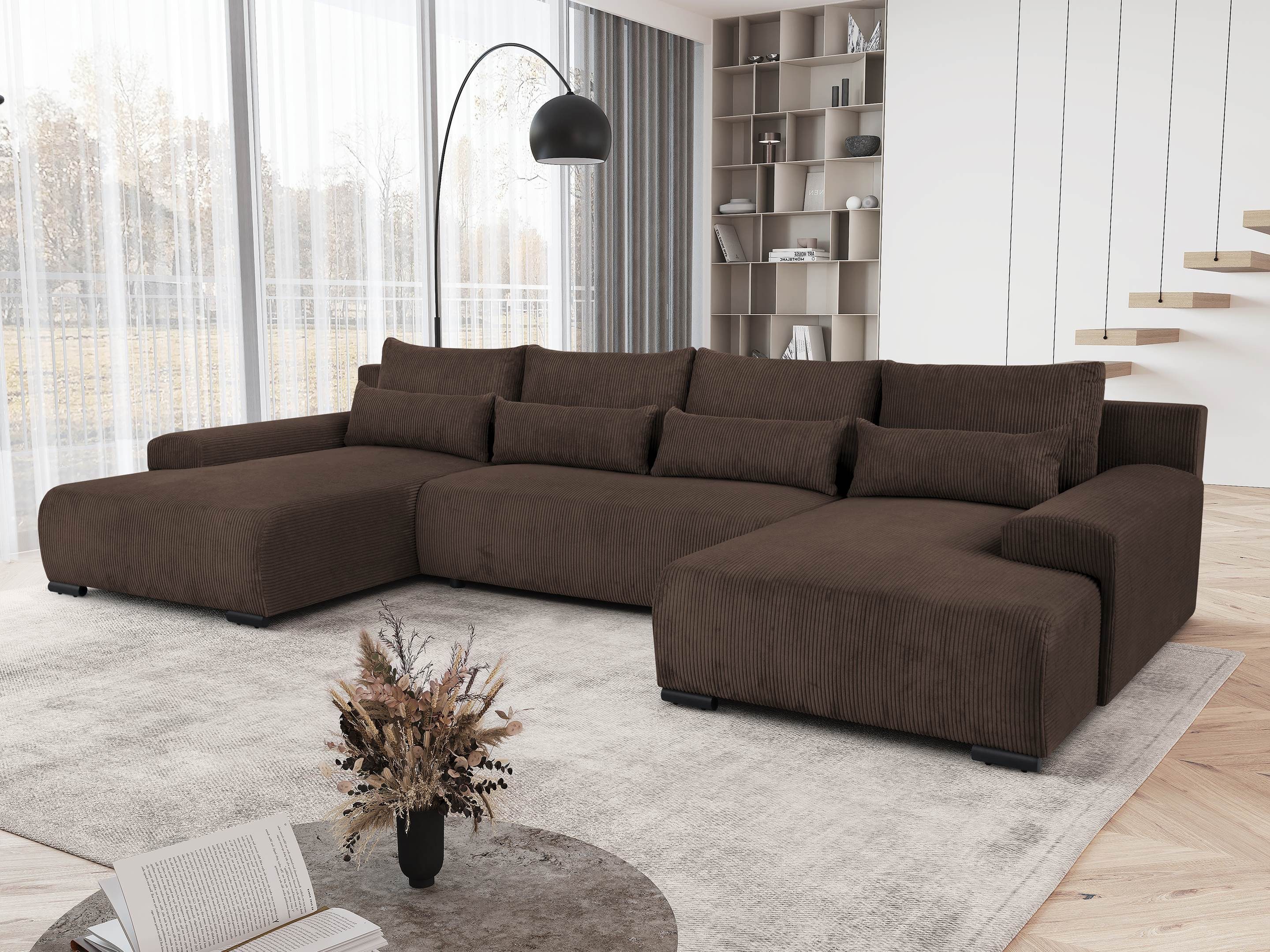 Beautysofa Ecksofa BENNY U, mit Schlaffunktion, günstig online kaufen
