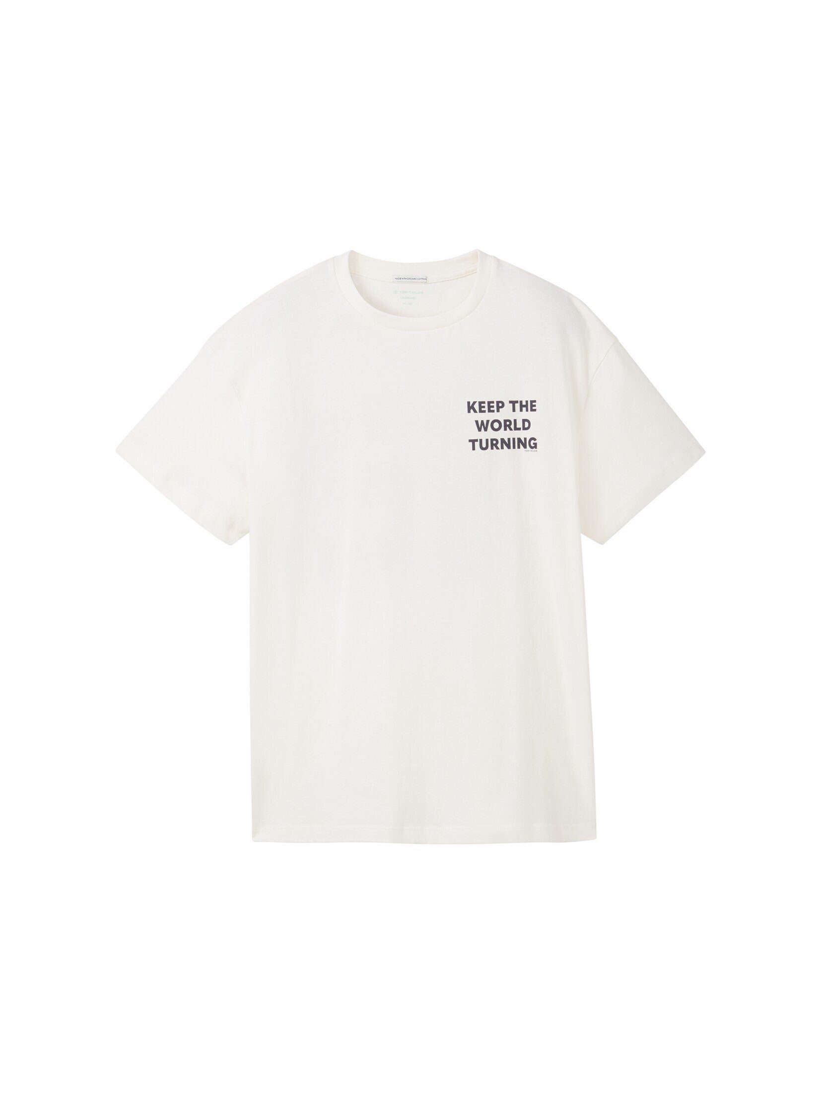 TOM TAILOR T-Shirt Oversized T-Shirt mit Bio-Baumwolle