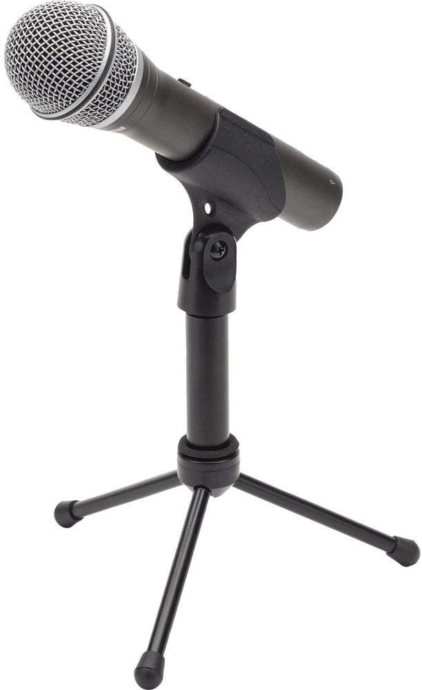 Samson Mikrofon Q2U Aufnahme- und Pod­cas­ting, Dynamisches USB / XLR-Mikrofon mit Zubehör