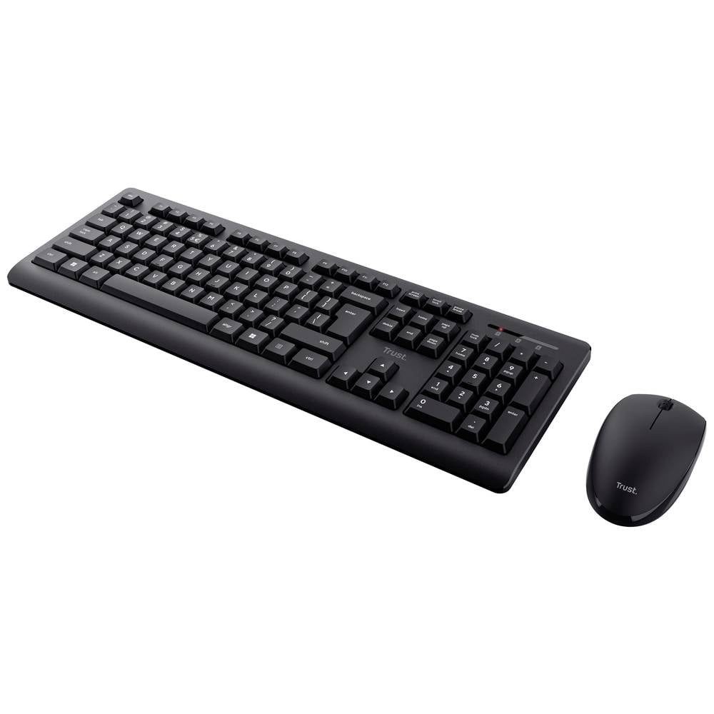 Trust Wireless-Deskset Tastatur- und Maus-Set
