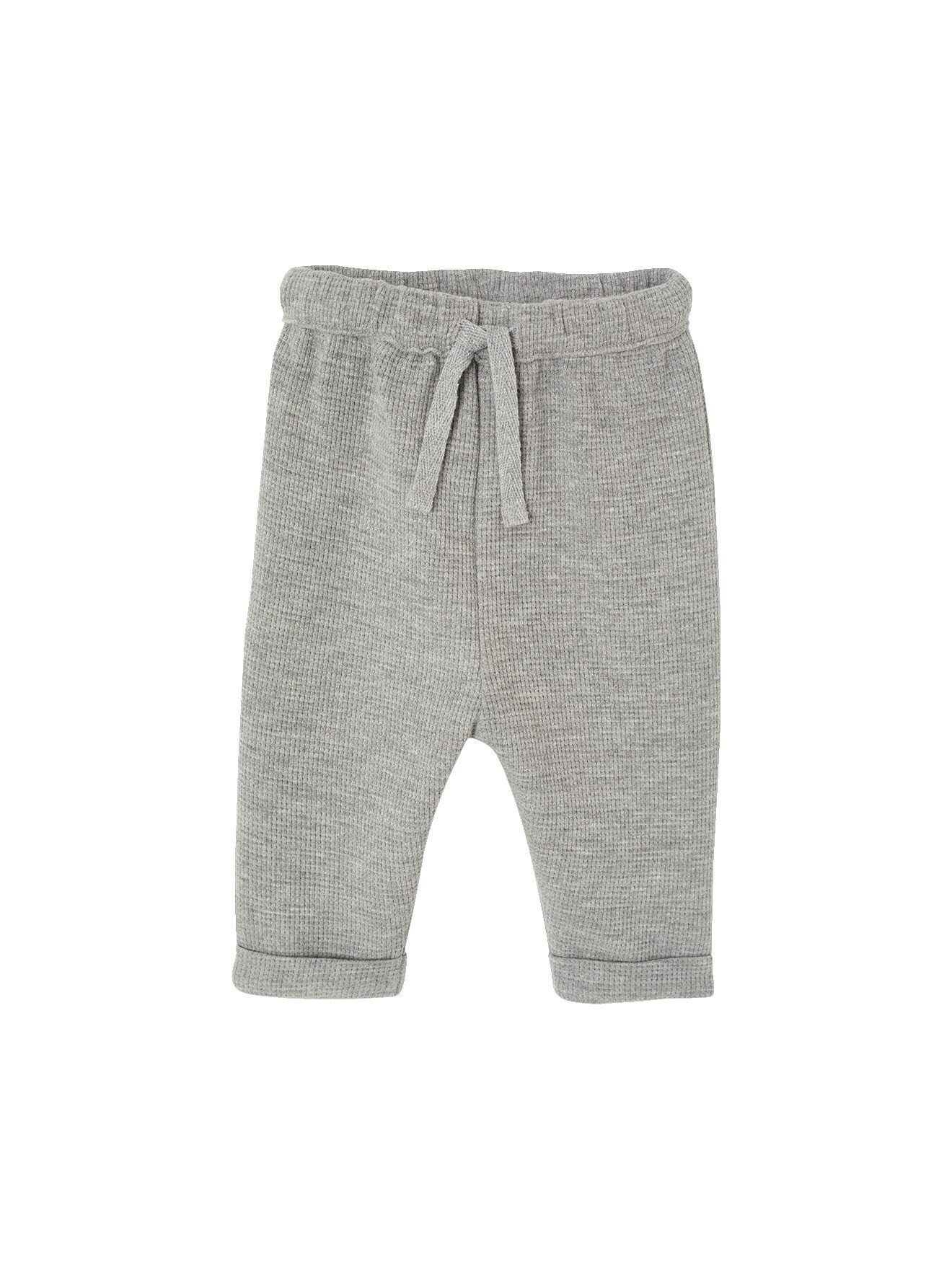 Stoffhose Baby Jungen Hose mit Umschlag, Dehnbund