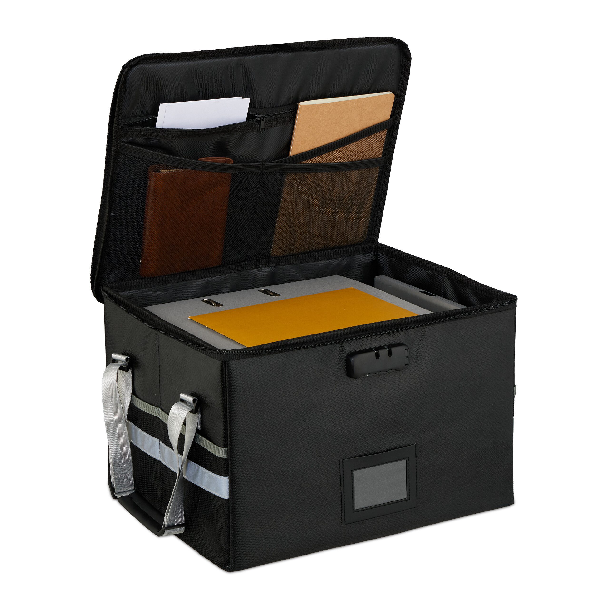 relaxdays Dokumententasche feuerfest & wasserdicht günstig online kaufen