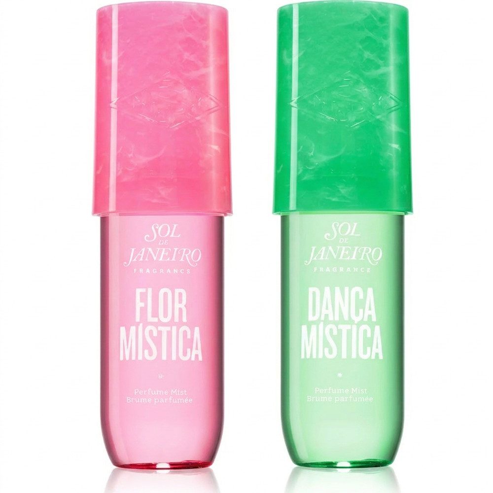Sol de Janeiro Gesichts- und Körperspray Sol de Janeiro Mistica Body Mist Duo Flor Mistica und Danca Mistica, Zwei limitierte Body Mists als harmonisch duftendes Duo
