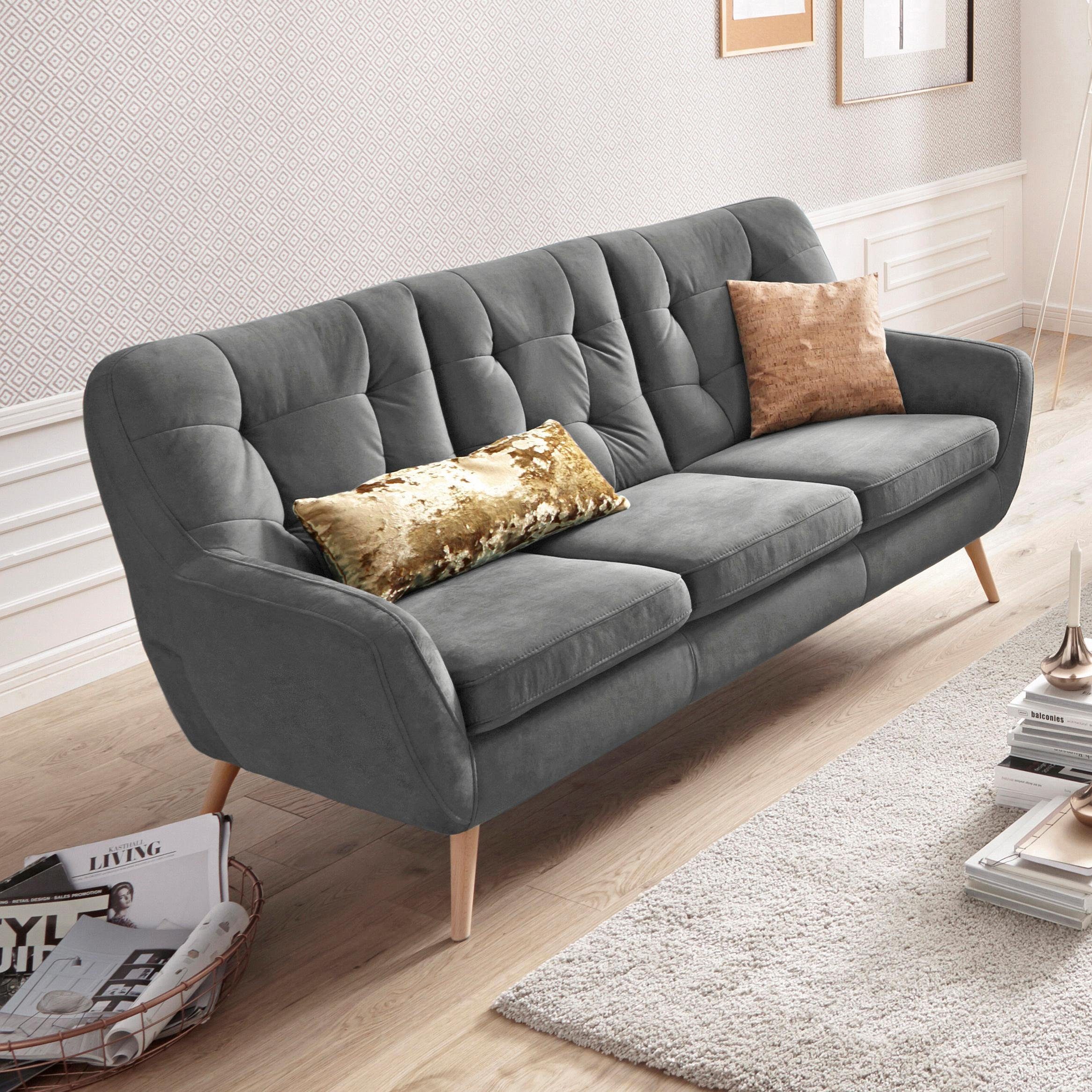 exxpo - sofa fashion 3-Sitzer Scandi, günstig online kaufen