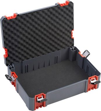 Connex Stapelbox Größe S - 17,5 Liter Volumen - Individuell erweiterbares System, 80 kg Tragfähigkeit - Stapelbar - robustem Kunststoff