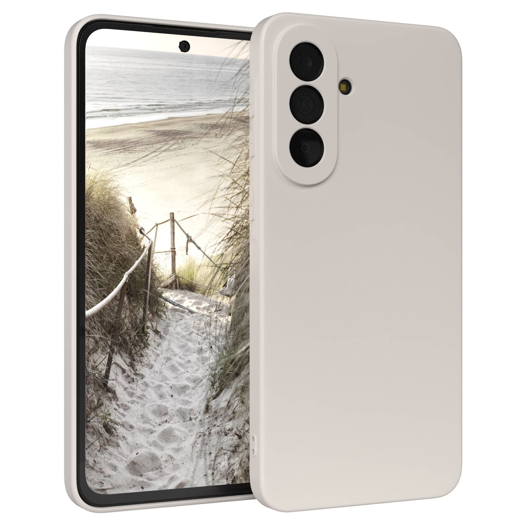 EAZY CASE Handyhülle TPU Hülle für Samsung Galaxy A37 6,7 Zoll, Bumper Case Matt Slimcover Silikonschutzhülle elastisch Polarstern