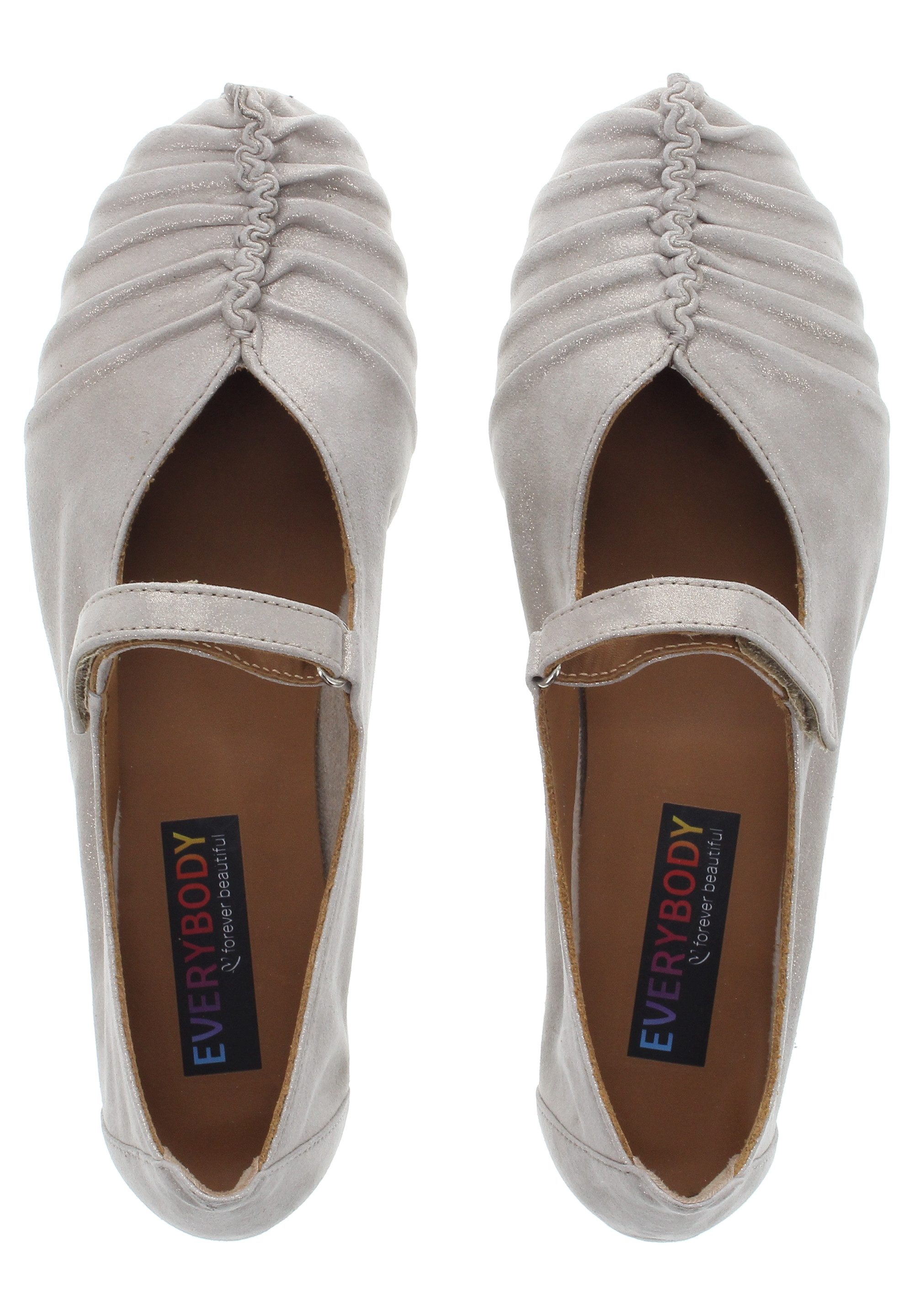 Everybody GALEGA - Spangenschuh mit Raffung Ballerina