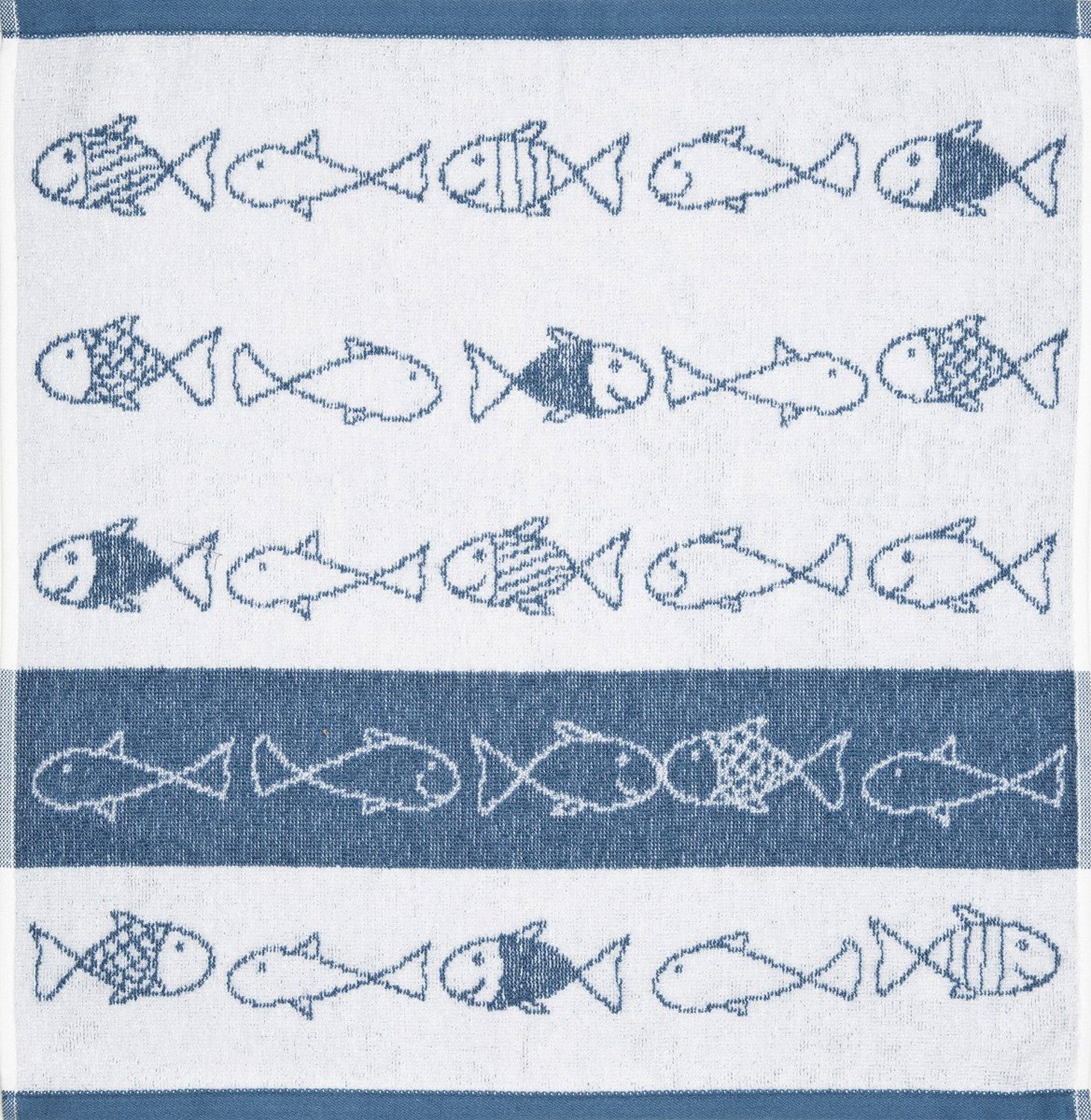 Kracht Geschirrtuch Kiss Fish, (Set, 3-tlg., günstig online kaufen