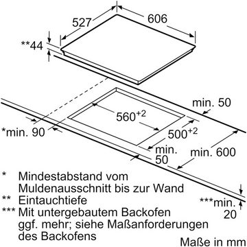 BOSCH Elektro-Kochfeld von SCHOTT CERAN® PKN675DP1D, mit Powerboost-Funktion