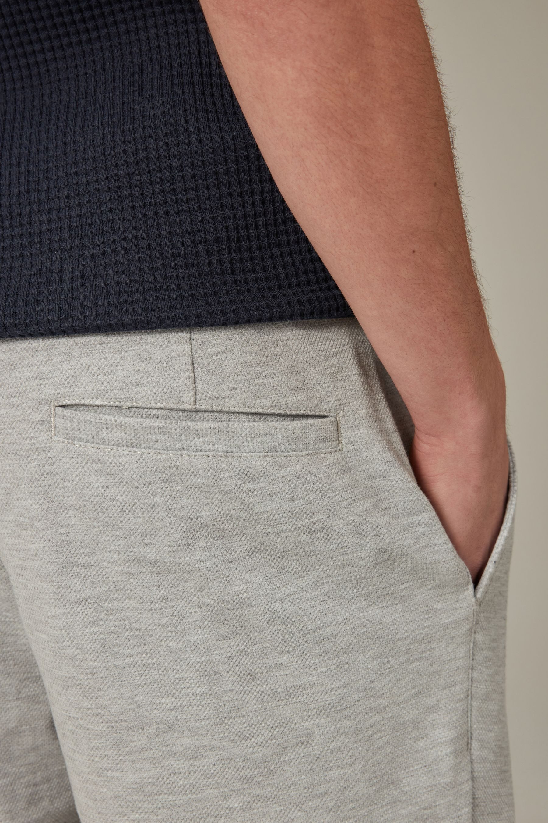 Next Chinoshorts Chino-Shorts aus Piqué-Jersey (1-tlg)