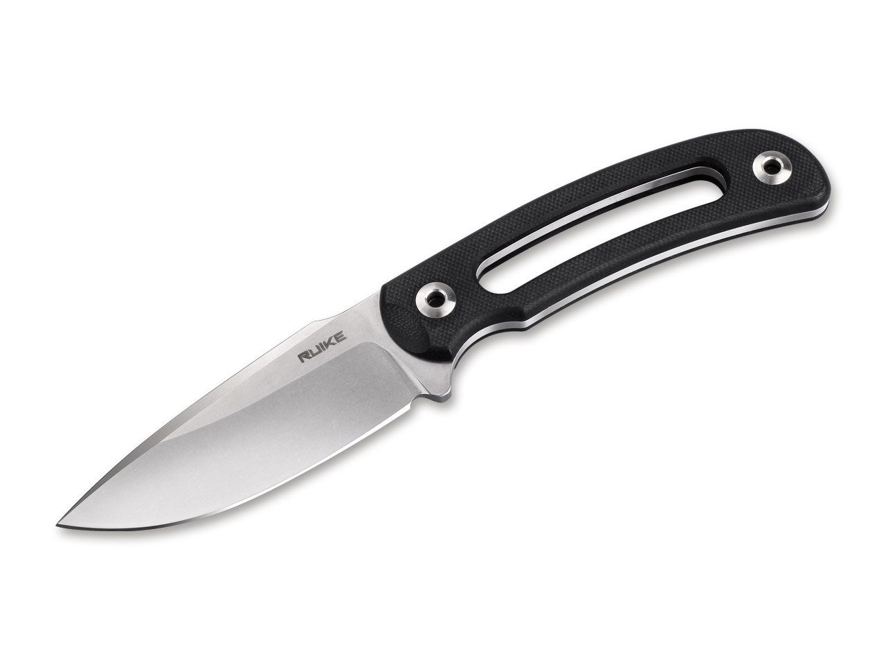 Ruike Survival Knife Ruike Hornet F815-B Black, Feststehendes Messer mit G10 Griff, (1 St), Scheide inklusive, leicht