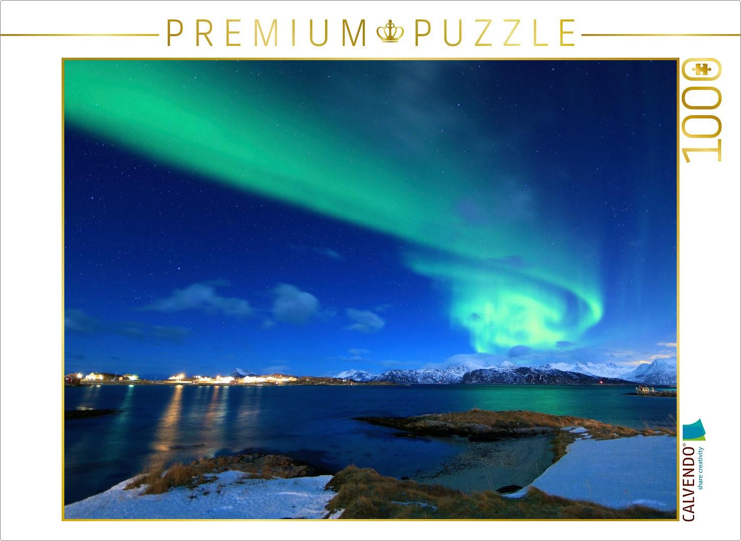 CALVENDO Puzzle CALVENDO Puzzle The Magical Northern Lights, 1000 pieces, finished si, 1000 Puzzleteile