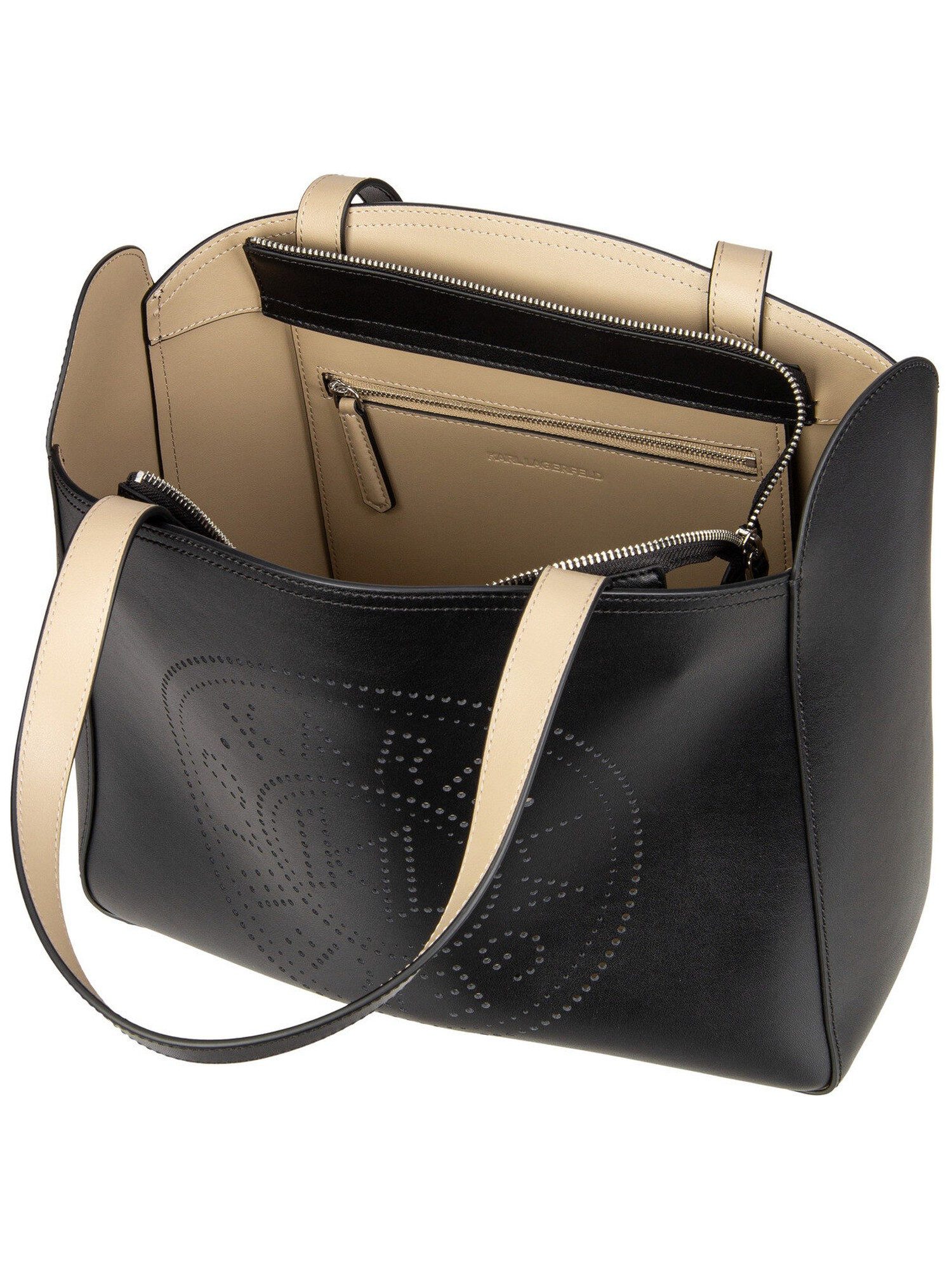 KARL LAGERFELD Shopper K/Circle MD Zip