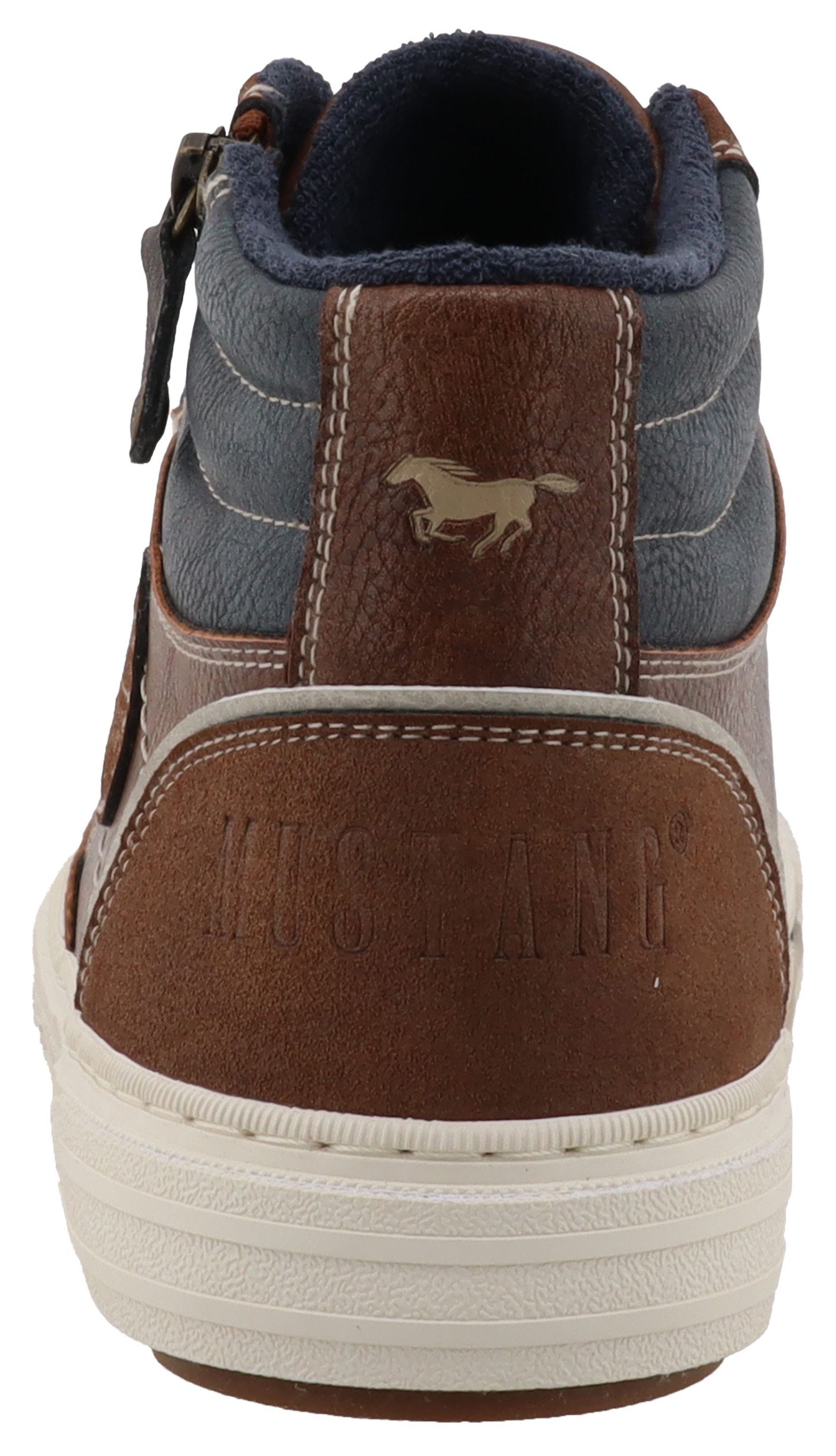 Mustang Shoes Masha Sneaker High Top Sneaker, Schnürboots mit Reißverschlus günstig online kaufen