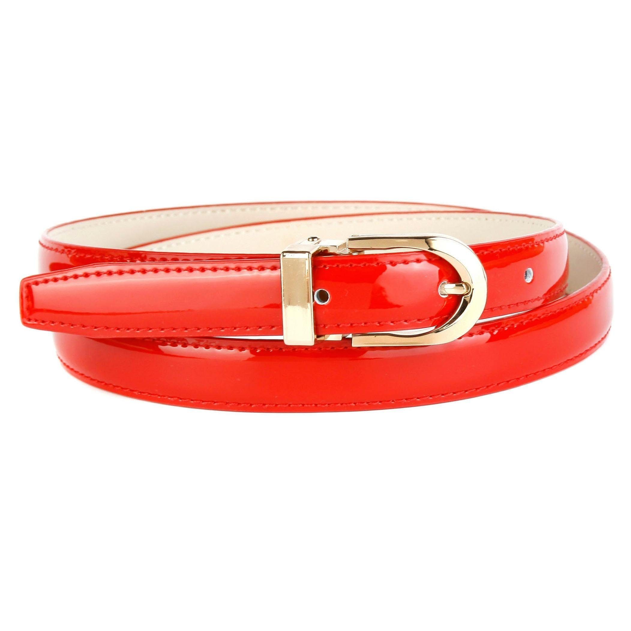 Anthoni Crown Ledergürtel Eleganter Lackledergürtel günstig online kaufen