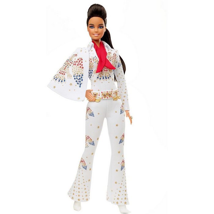 Mattel® Anziehpuppe Barbie Signature Music Partnership Elvis Presley Puppe