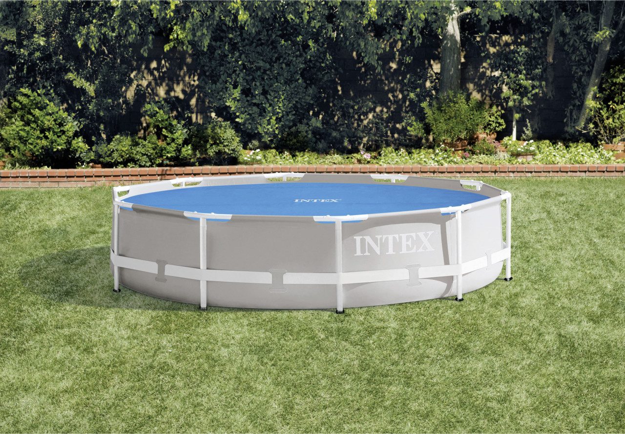 Intex Pool-Wärmepumpe Intex Solarabdeckplane für Easy Pool Ø 305 cm
