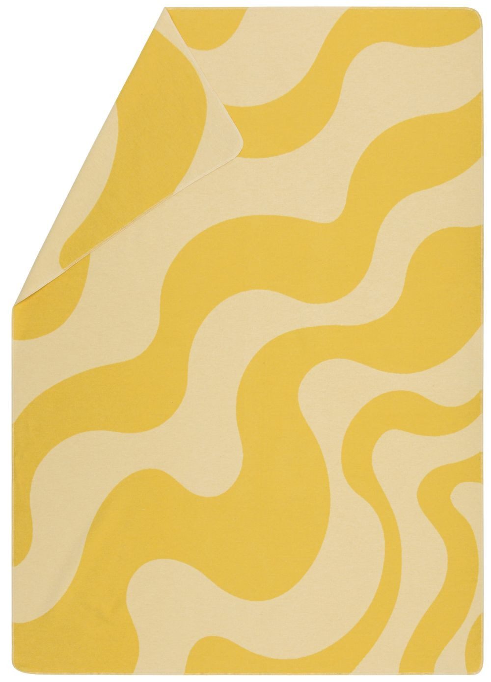 Wohndecke Silvretta 'Retro Waves' 140 x 200 cm, DAVID FUSSENEGGER