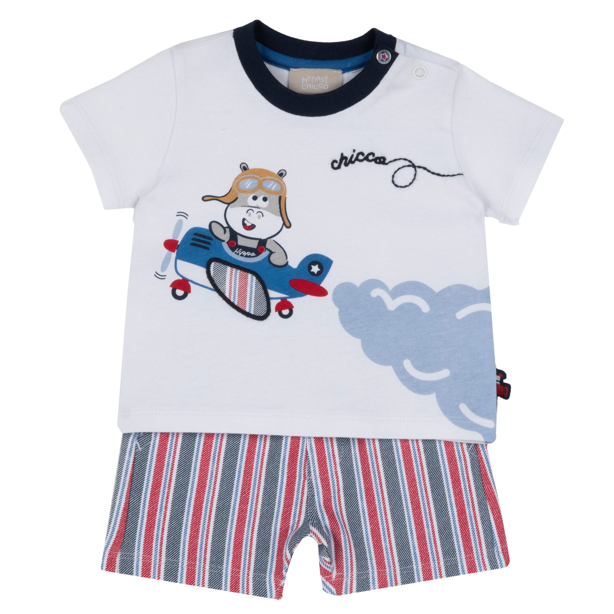 Chicco T-Shirt T-Shirt & Shorts (1-tlg) bequemes Freizeitset