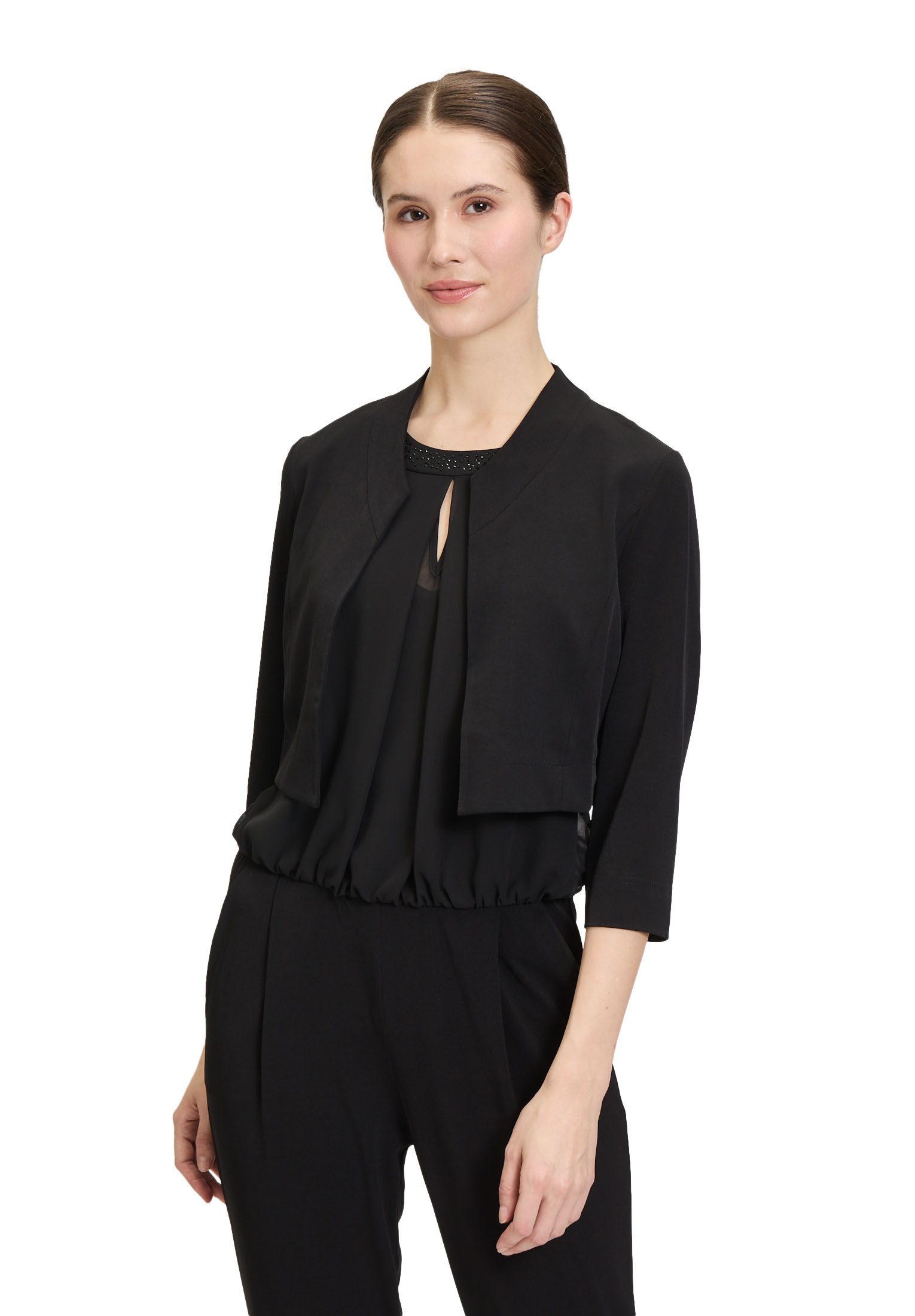 Sweatjacke Vera Mont Bolero-Jacke figurbetont