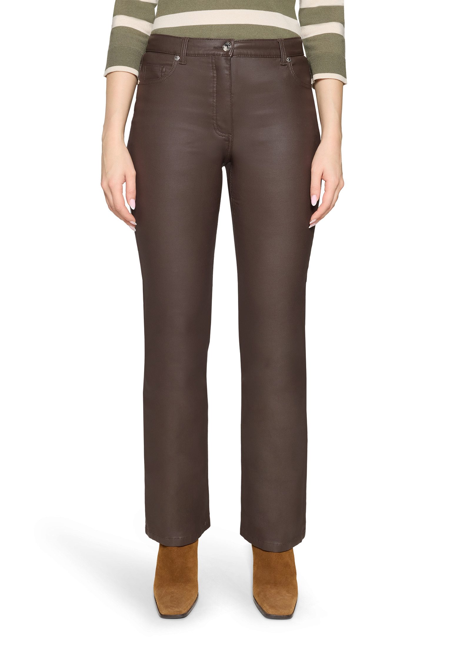 Stoffhose Damen Slim Fit