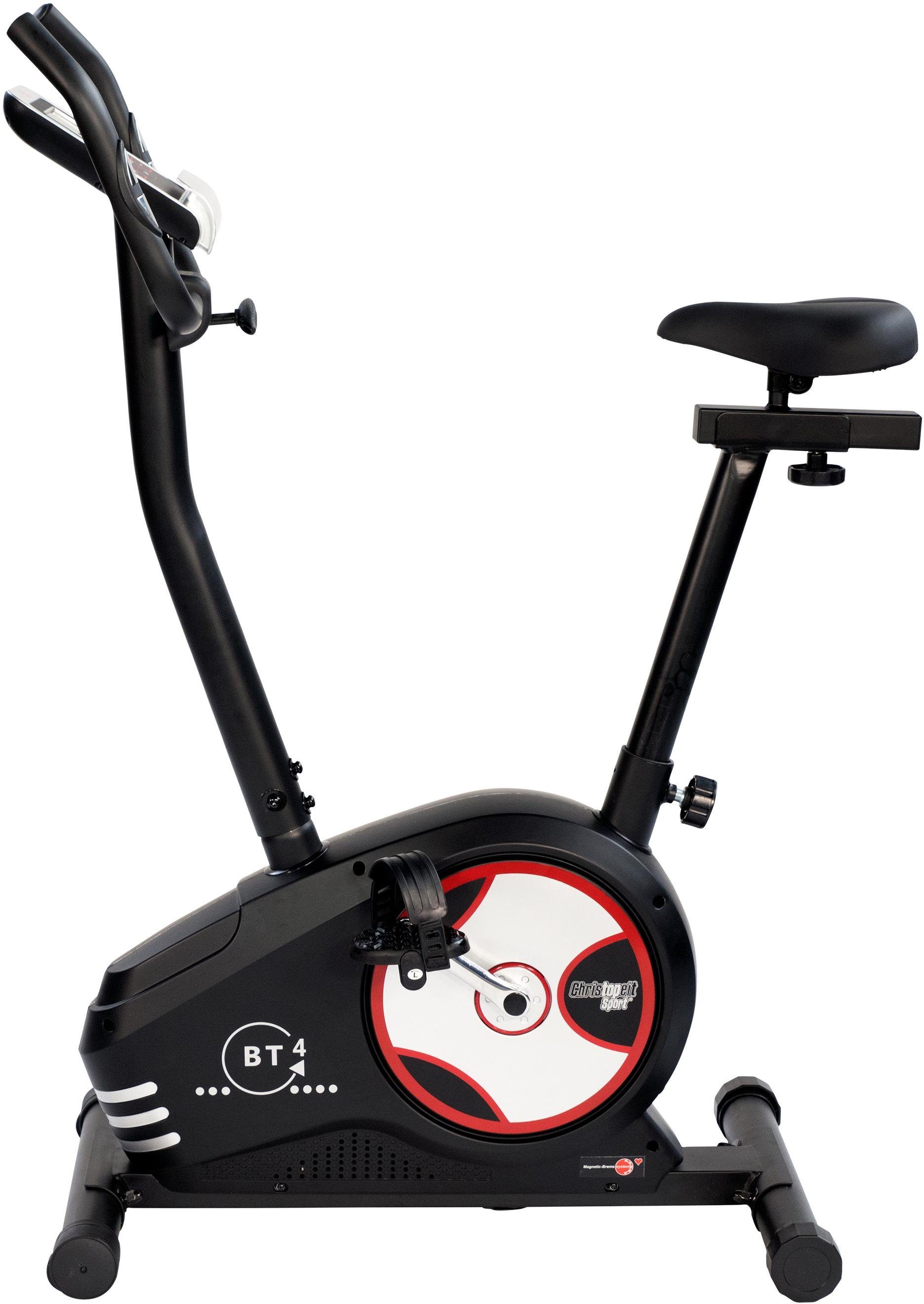 Christopeit Sport® Ergometer BT 4 (mit Tablet-Halterung), 120 kg max. Benutzergewicht, Fahrrad, 24 Widerstandsstufen