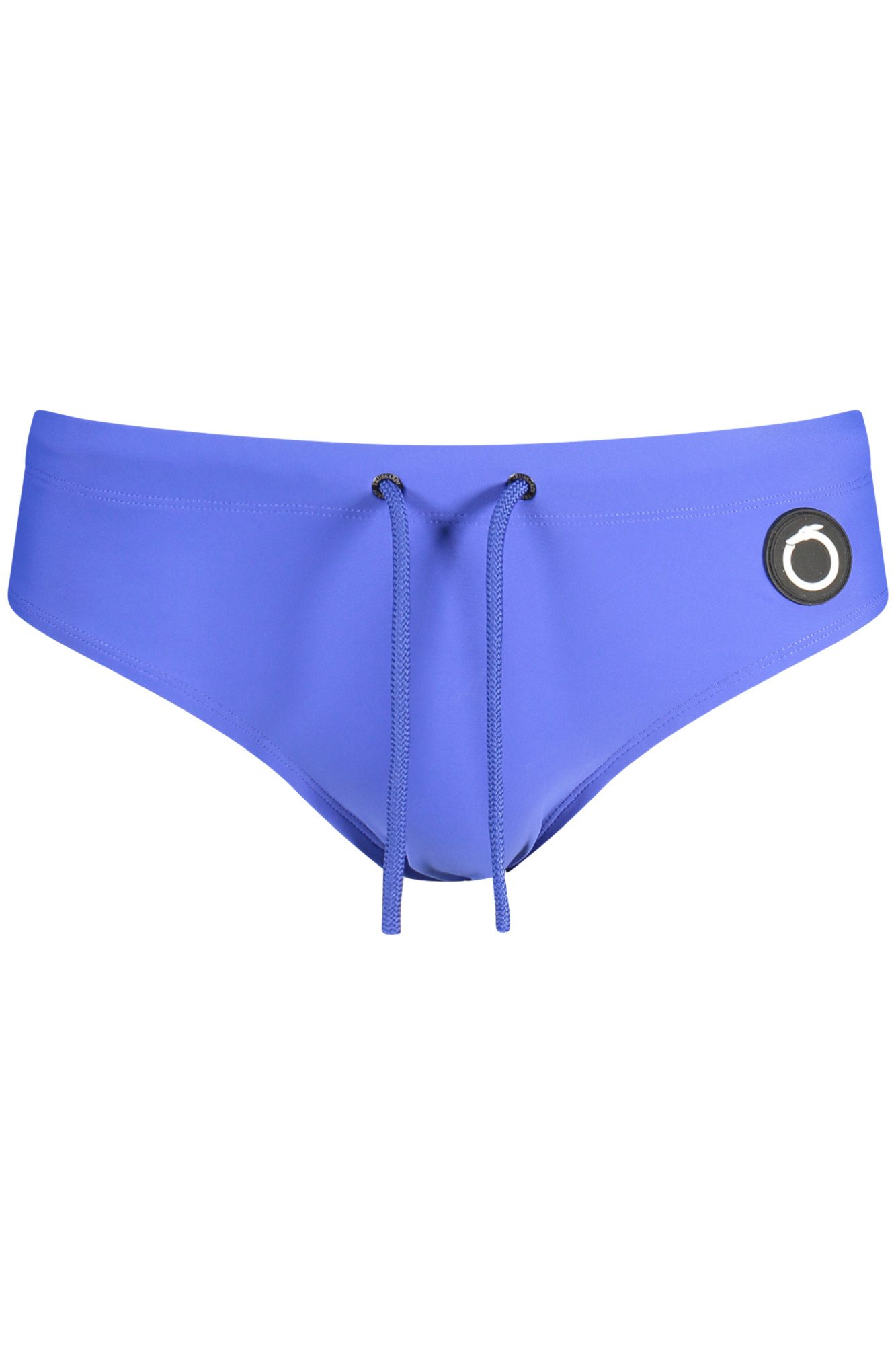 Trussardi Badeshorts Herren Badehose Blau mit Elastischem Bund und Basis Logo-Applikation