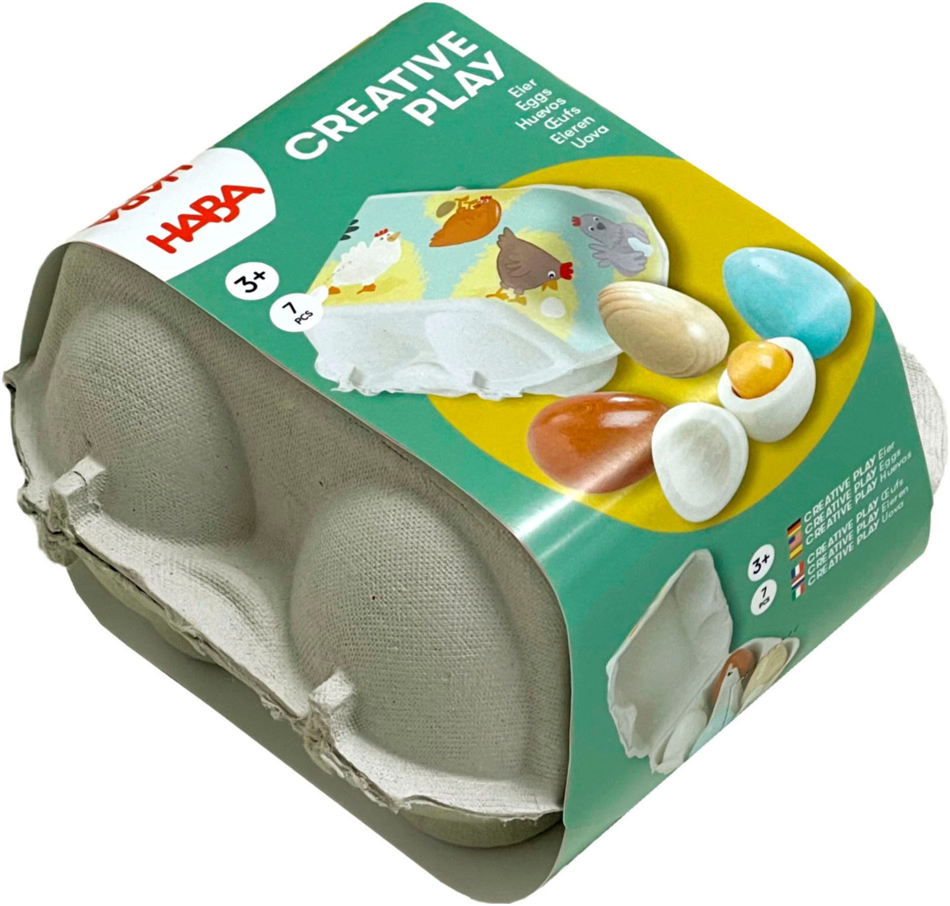 Haba Spiellebensmittel Creative Play - Eier