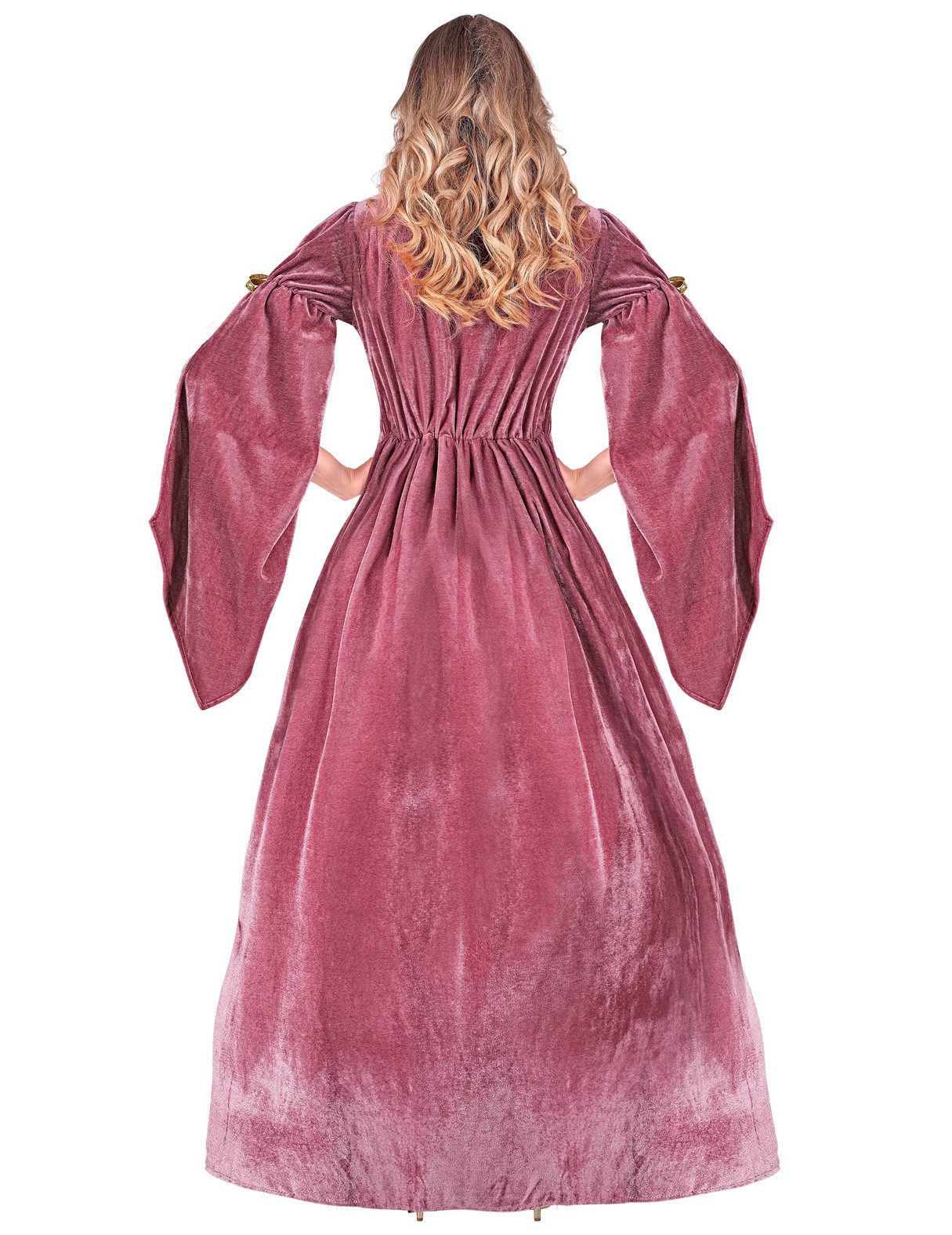 Widmann S.r.l. Kostüm Mittelalterliches Prinzessinnenkostüm für Damen rosa-weiss