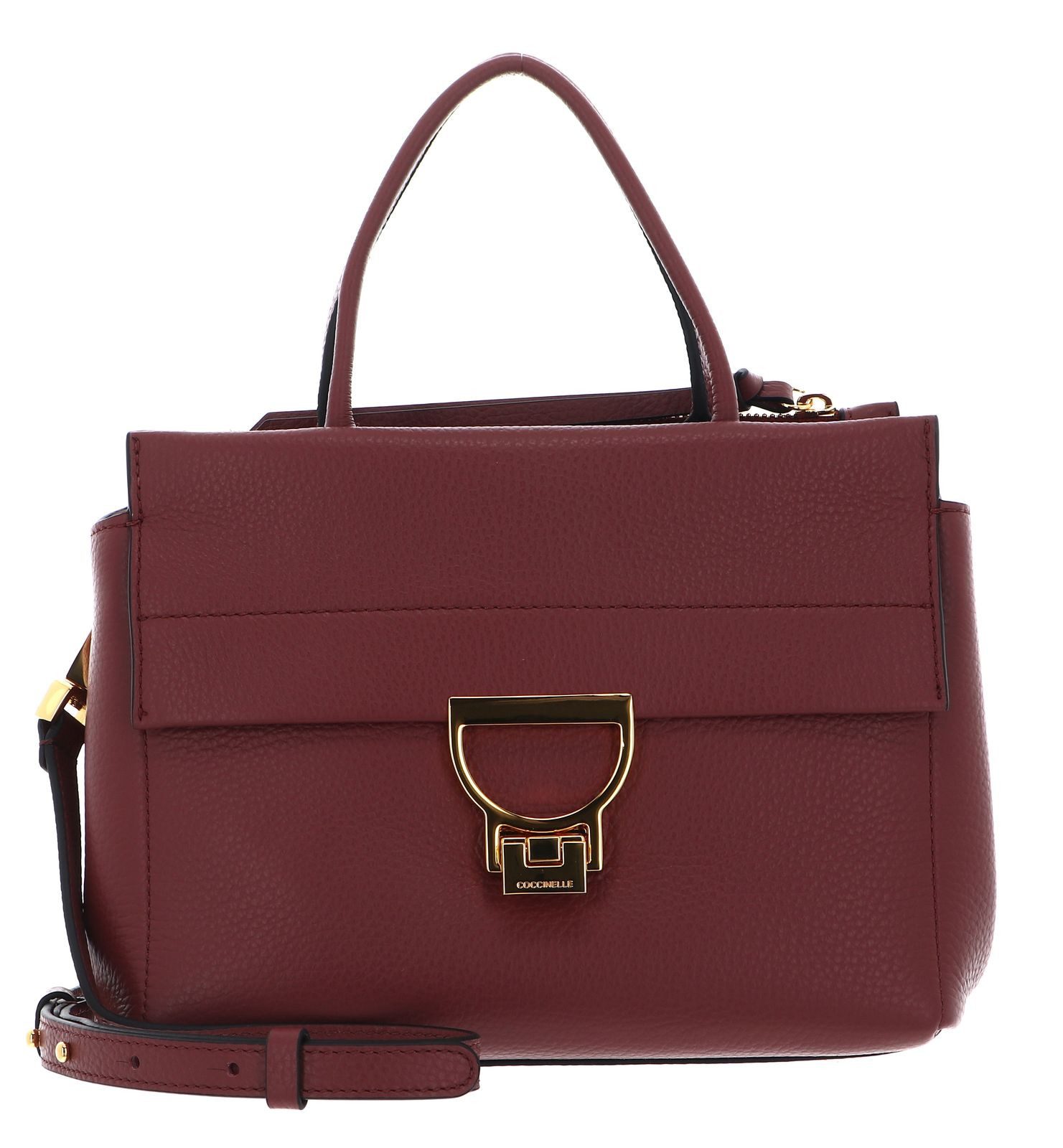 COCCINELLE Handtasche Handbag Grained Leather, aus echtem Rindsleder