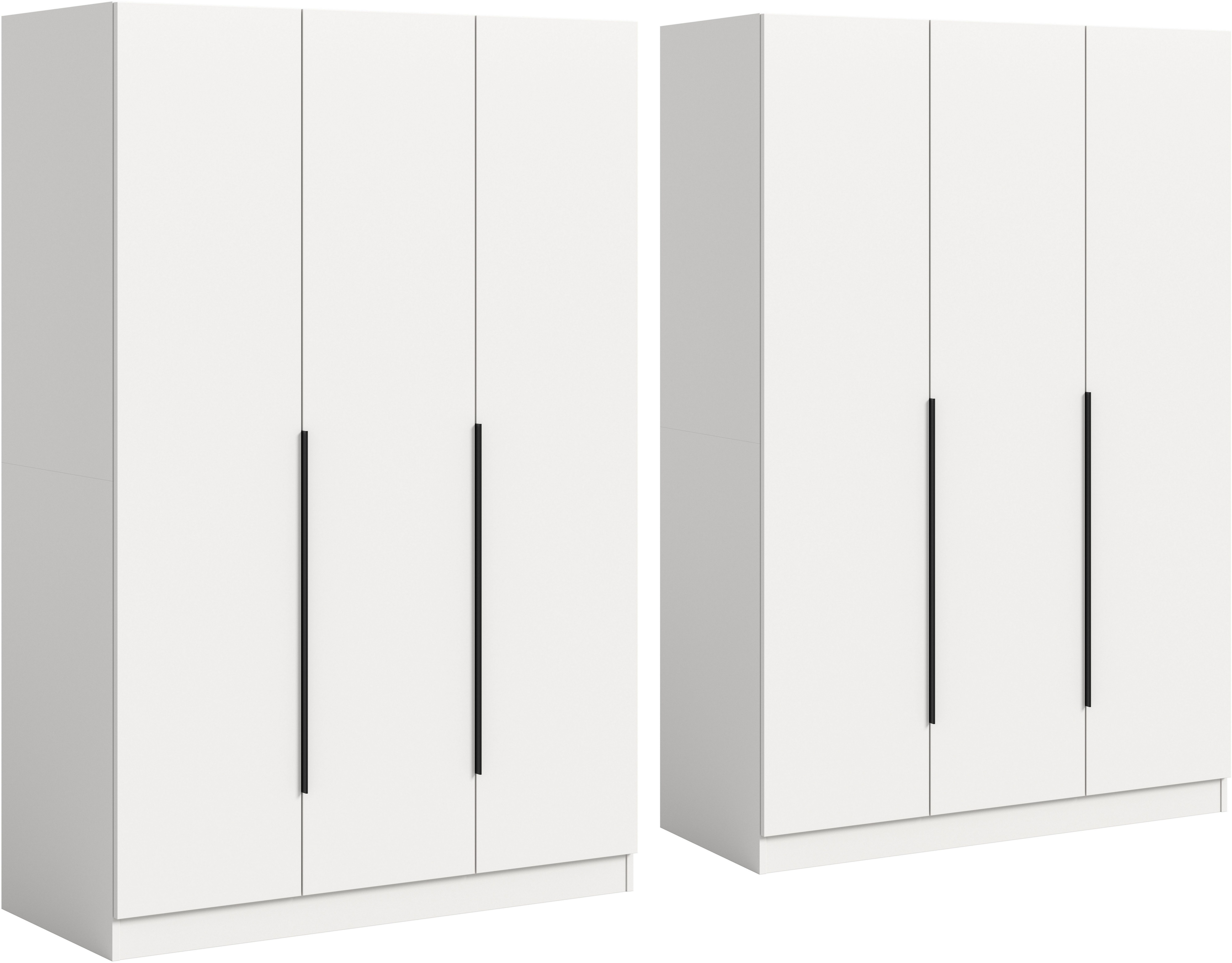 Home affaire Schrank-Set Skarde Kleiderschrank | Weiß