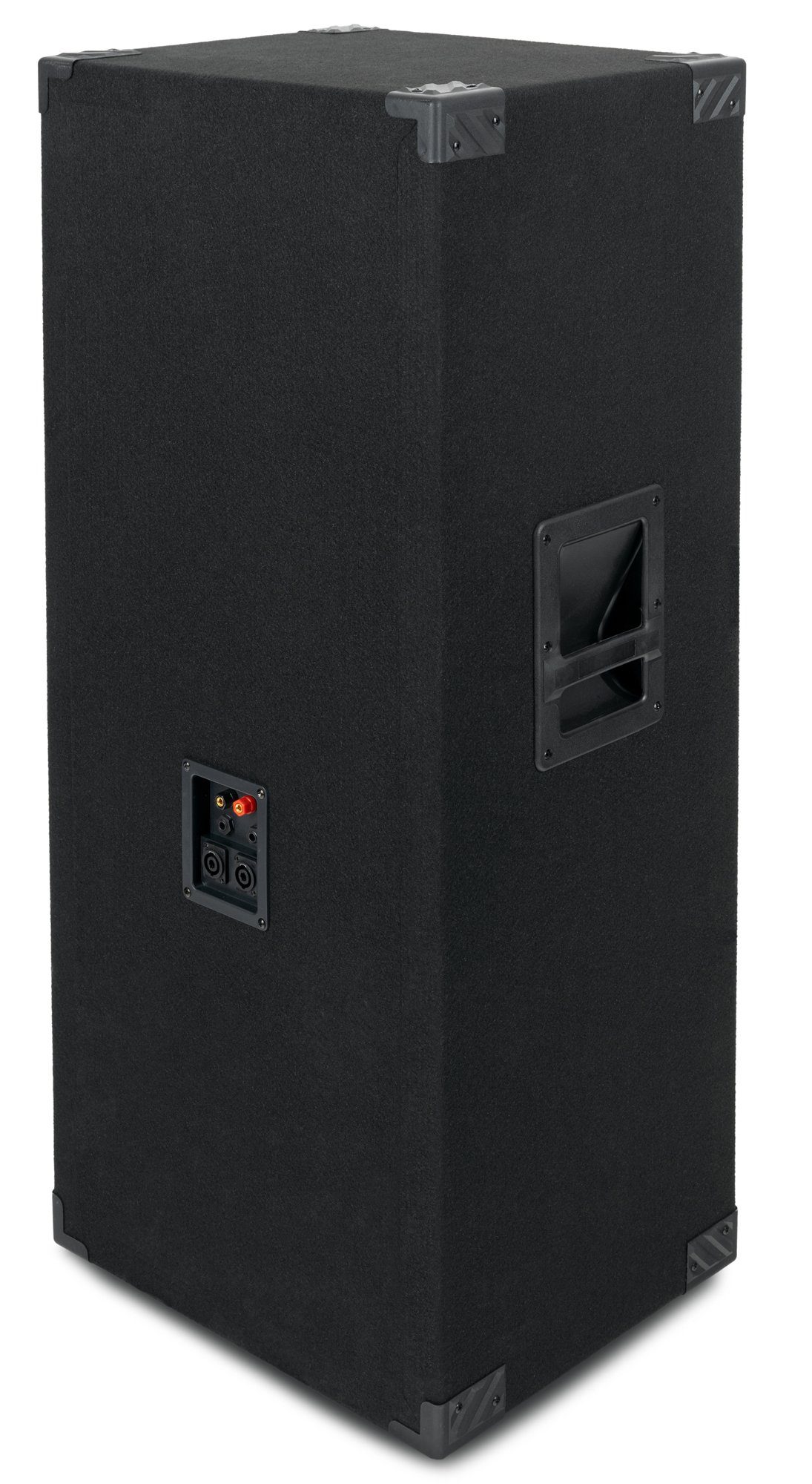 McGrey DJ-2522 2-Etagen DJ PA Box Tower Paar Party-Lautsprecher (N/A, 750 W, 2-Wege System mit 2x 38cm (15 zoll) Subwoofer und 4x Piezo-Hochtönern)