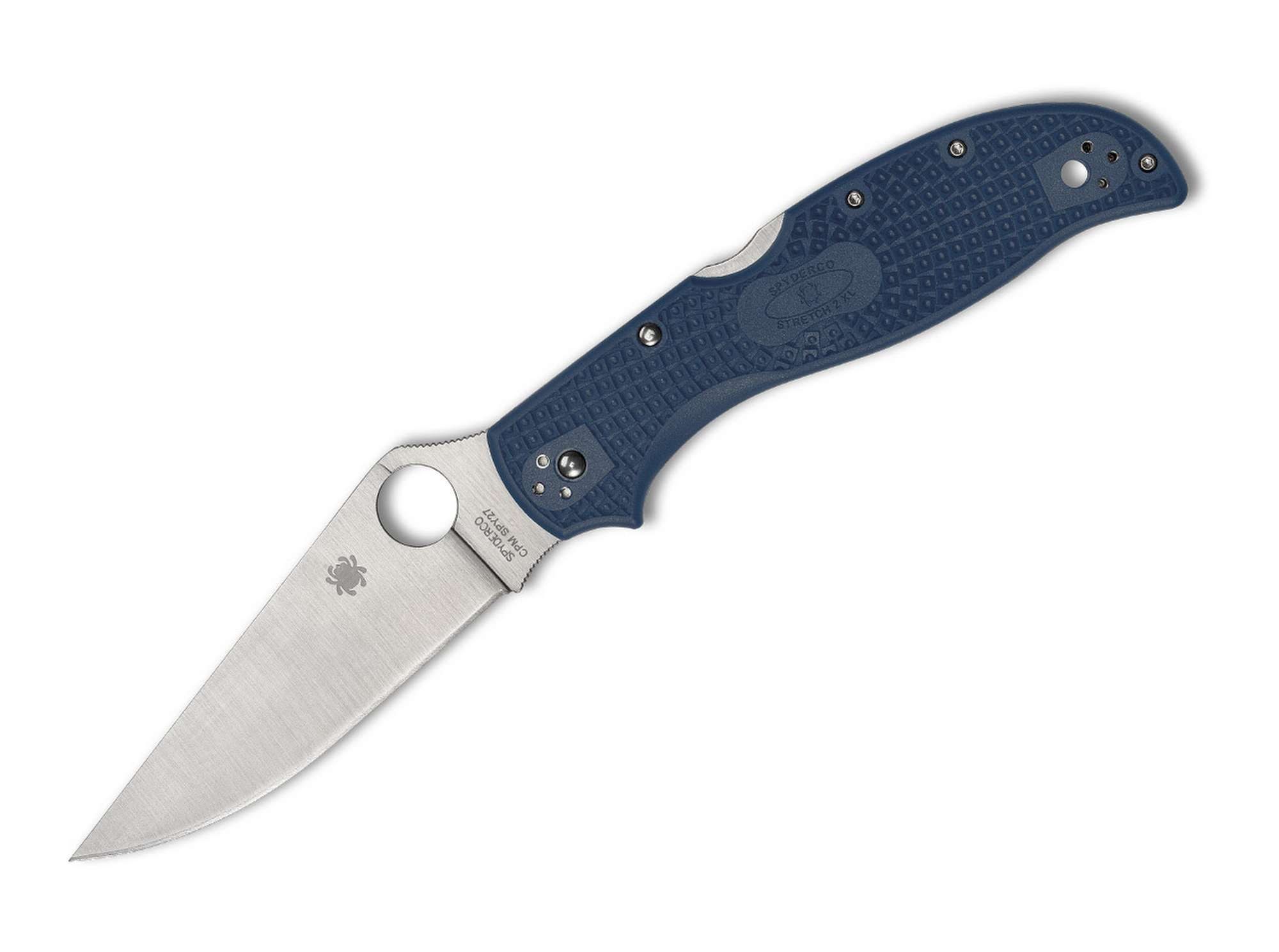 Spyderco Taschenmesser Spyderco Stretch 2 XL Lightweight CPM SPY27 PlainEdge