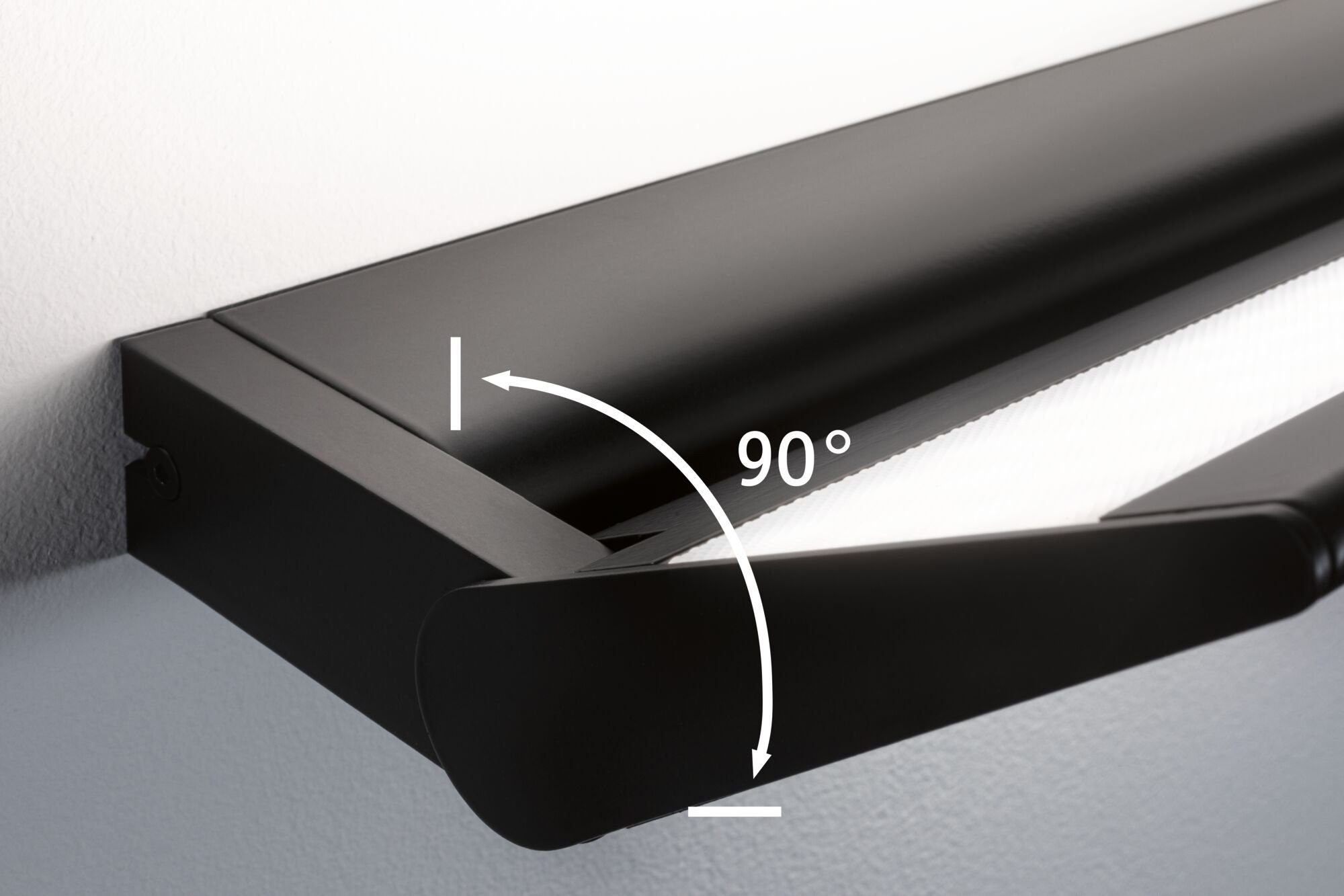 Paulmann Wandleuchte Ranva, LED Warmweiß integriert, fest