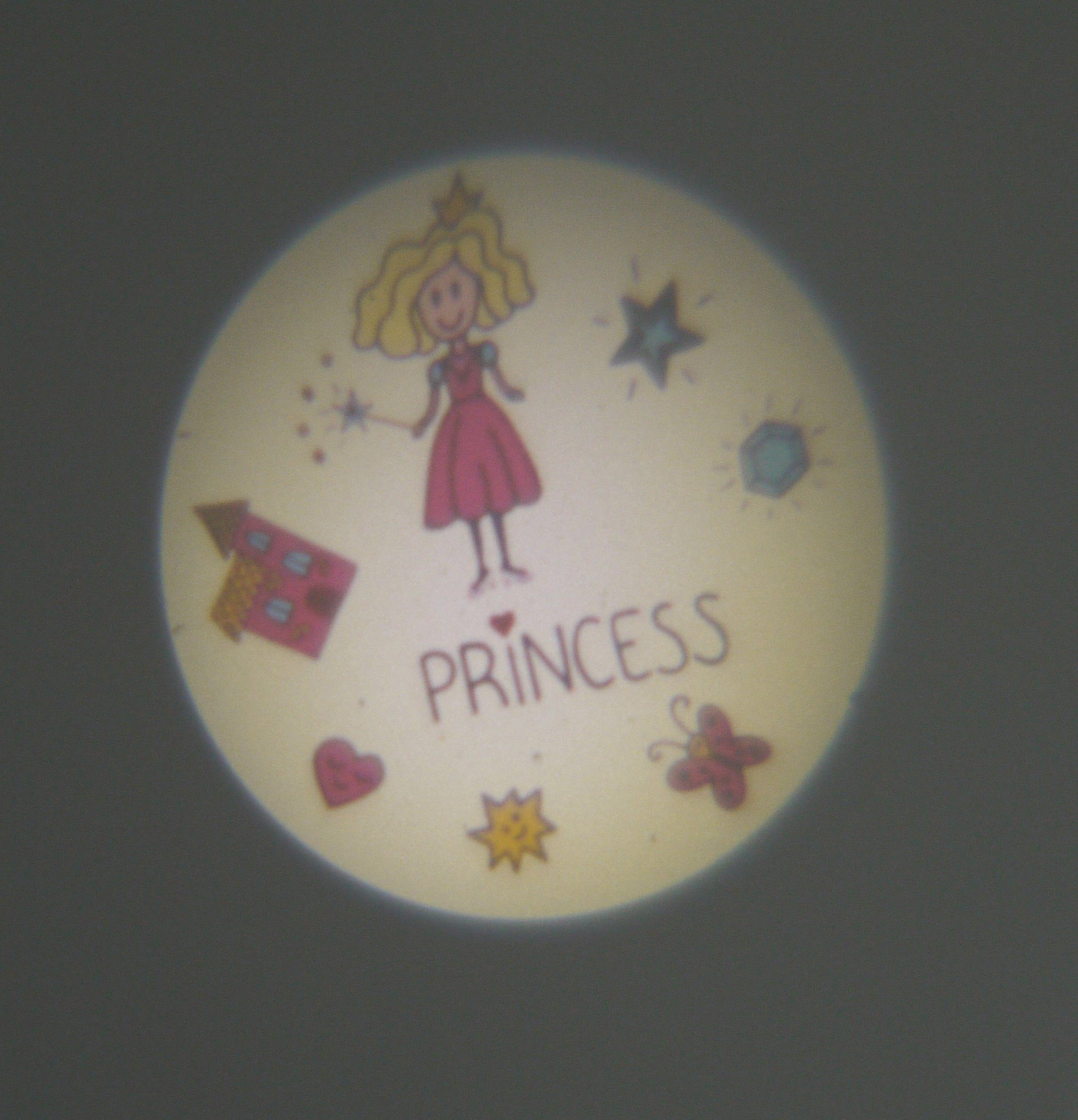 niermann LED Nachtlicht Prinzessin, 1 1 Stecker-Nachtlicht, (1 Set Taschenprojektor) x integriert, Prinzessin x LED fest