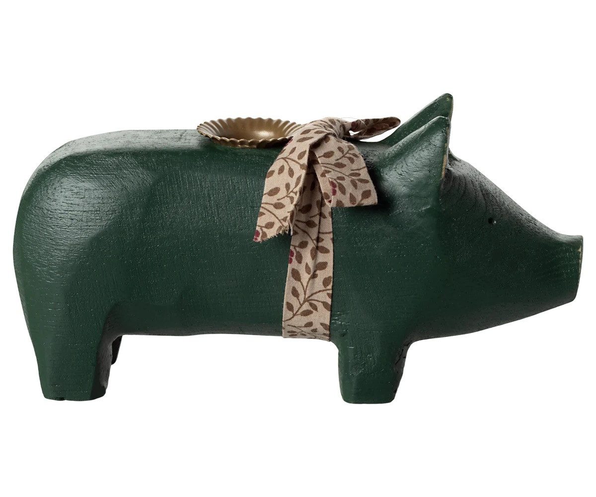 Maileg Kerzenhalter Maileg Kerzenständer Holzschwein medium günstig online kaufen