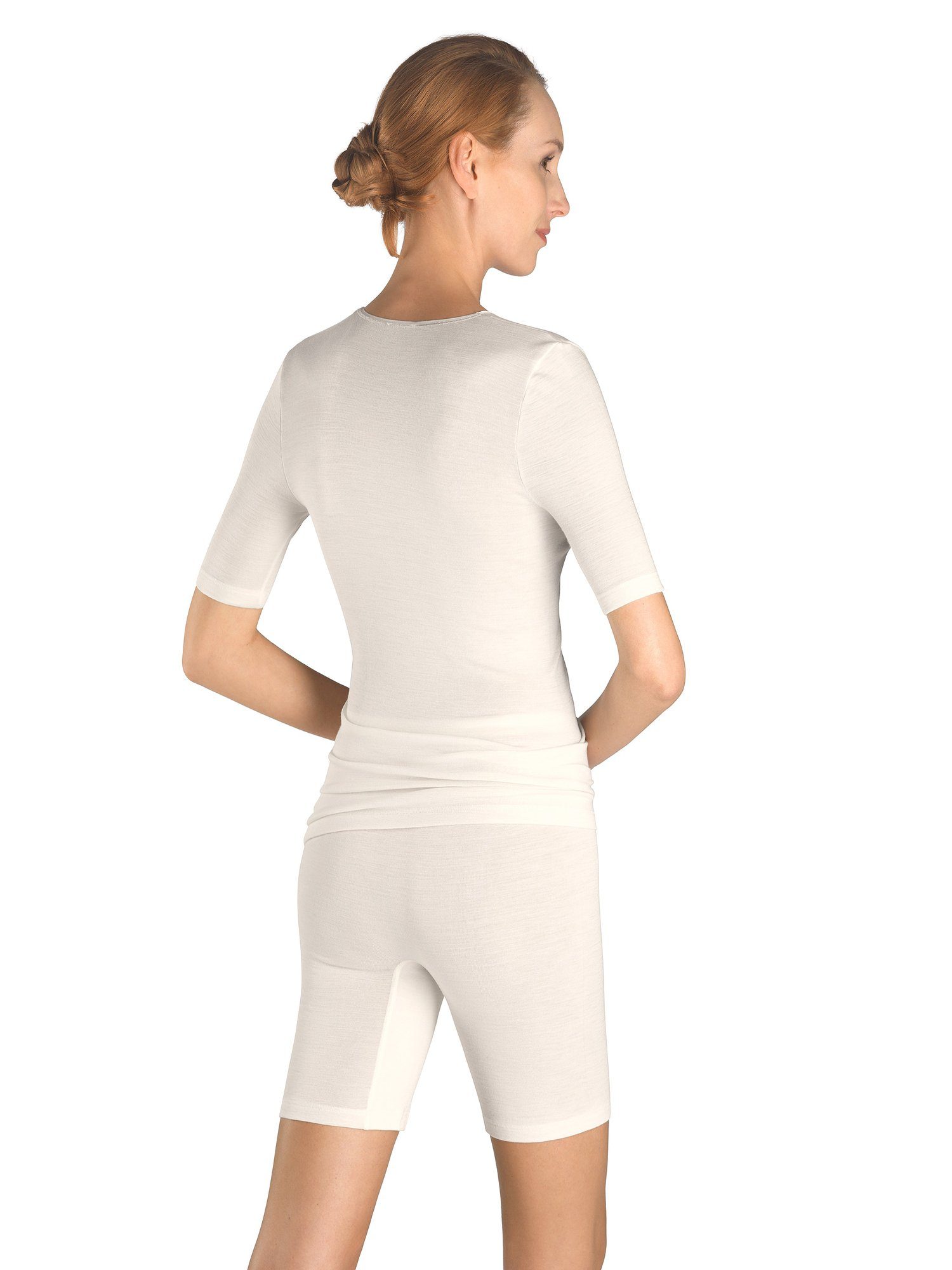 Hanro T-Shirt Woolen Silk (1-tlg)
