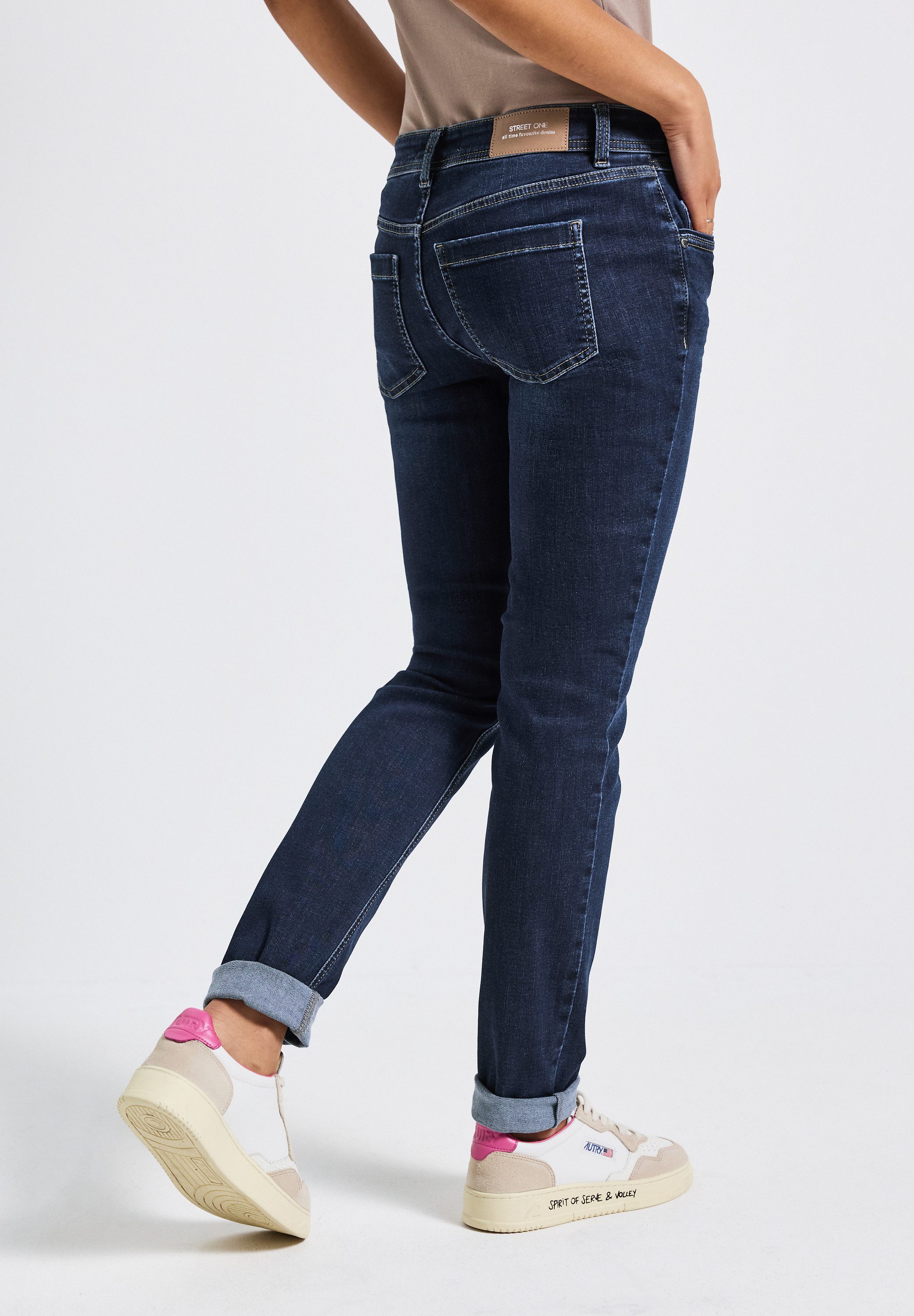 STREET ONE Comfort-fit-Jeans Middle Waist