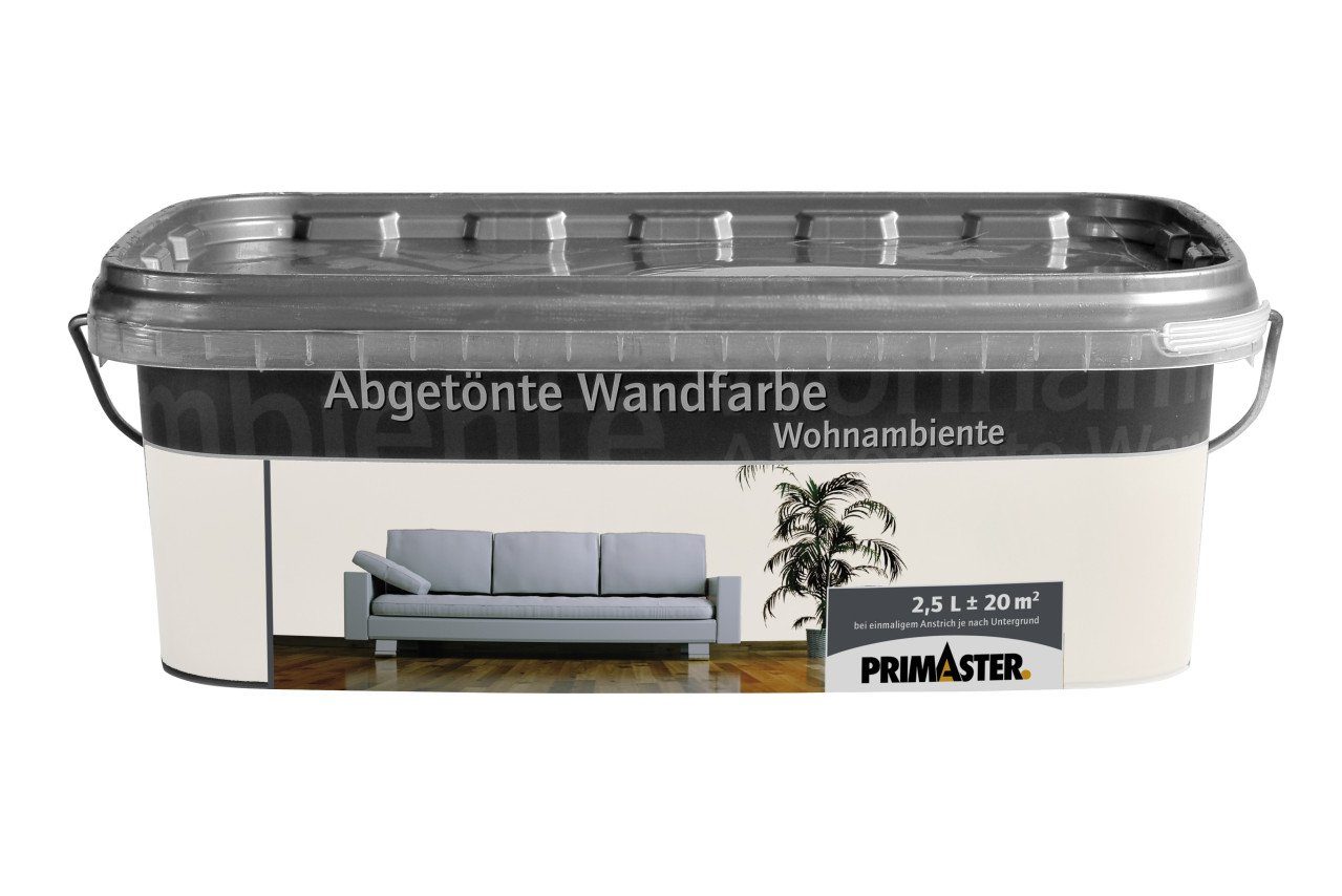 Wandfarbe Primaster Wandfarbe Wohnambiente 2,5 L milch