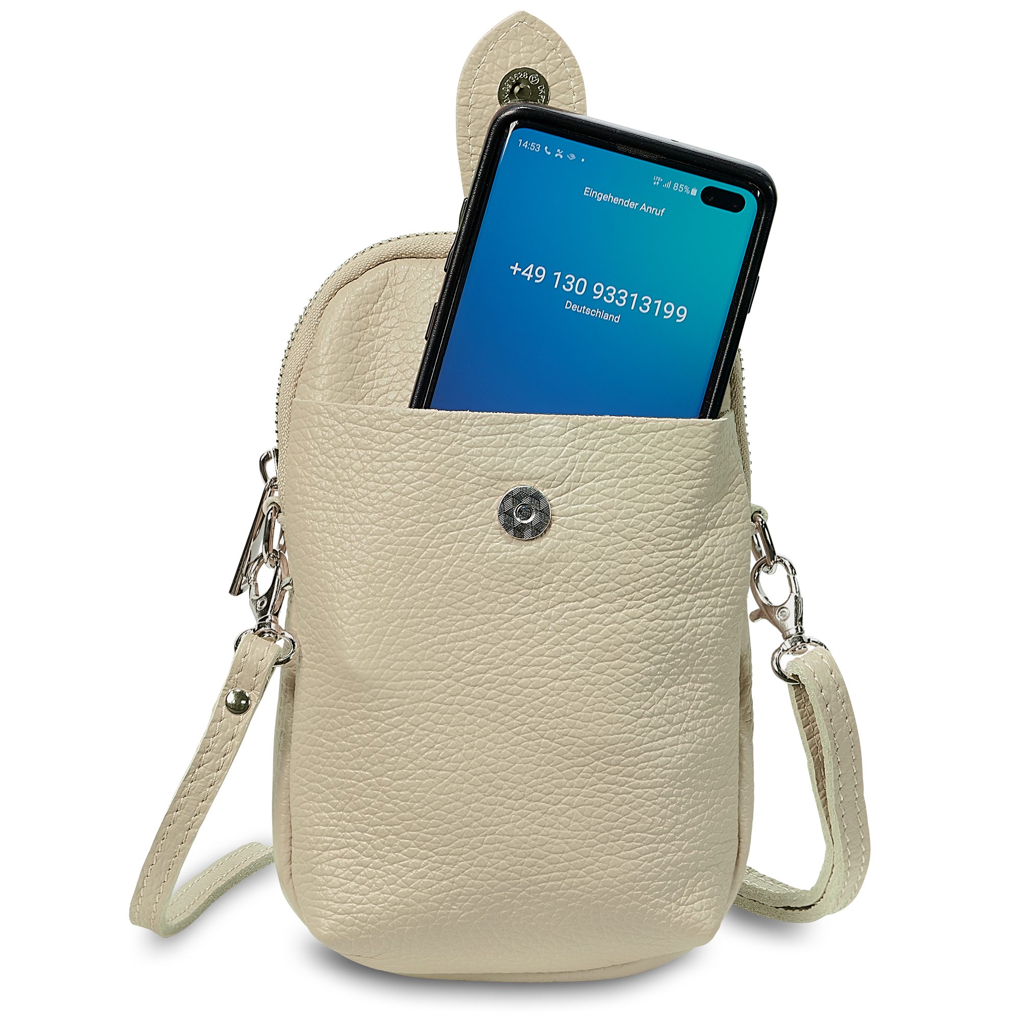 Cas8 Handytasche Isabella - Smartphonetasche, Umhängetasche