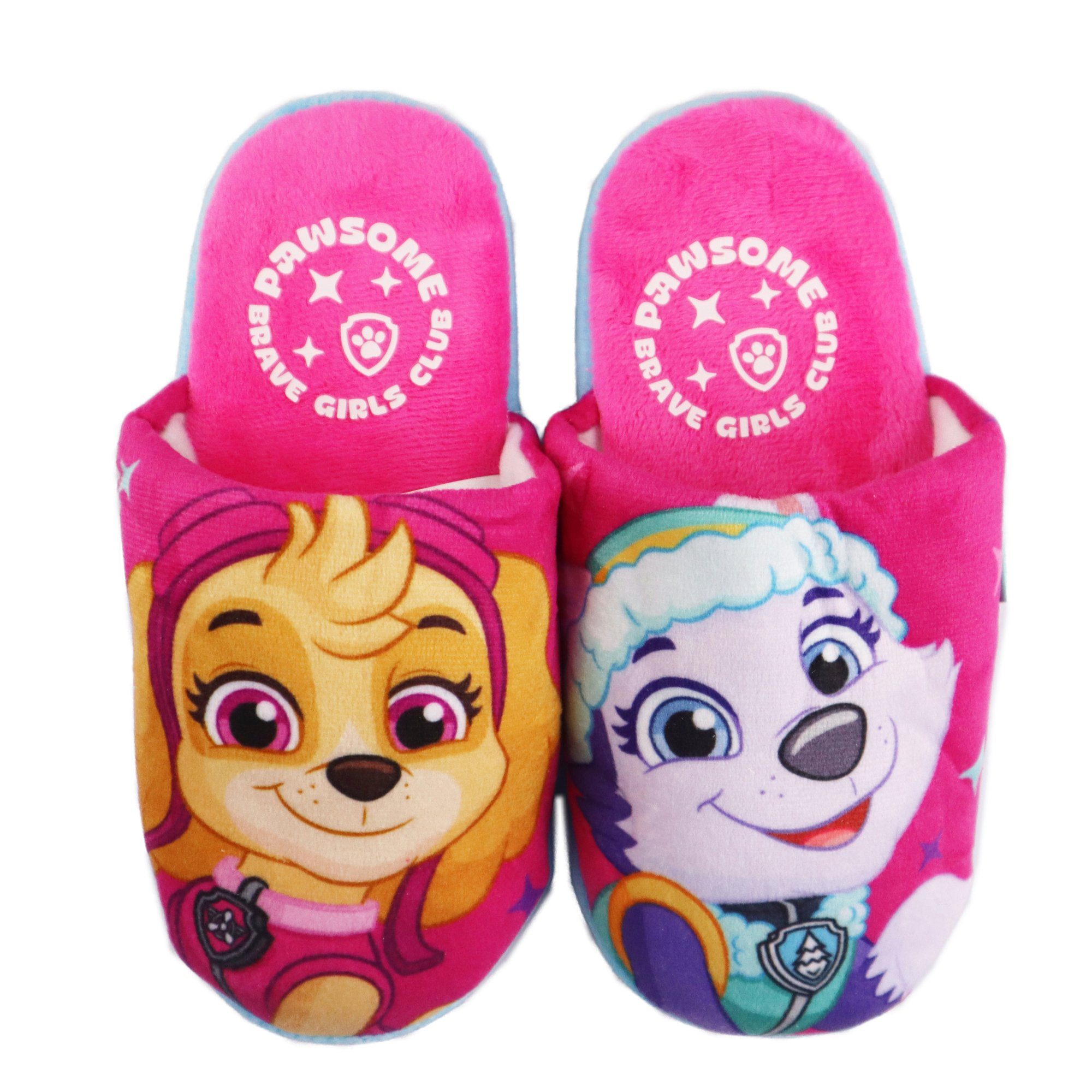 Hausschuhe Pantoffel Schlüpfschuhe Paw Patrol Skye bis PATROL Everest Slipper Gr. Kinder 26 PAW 33