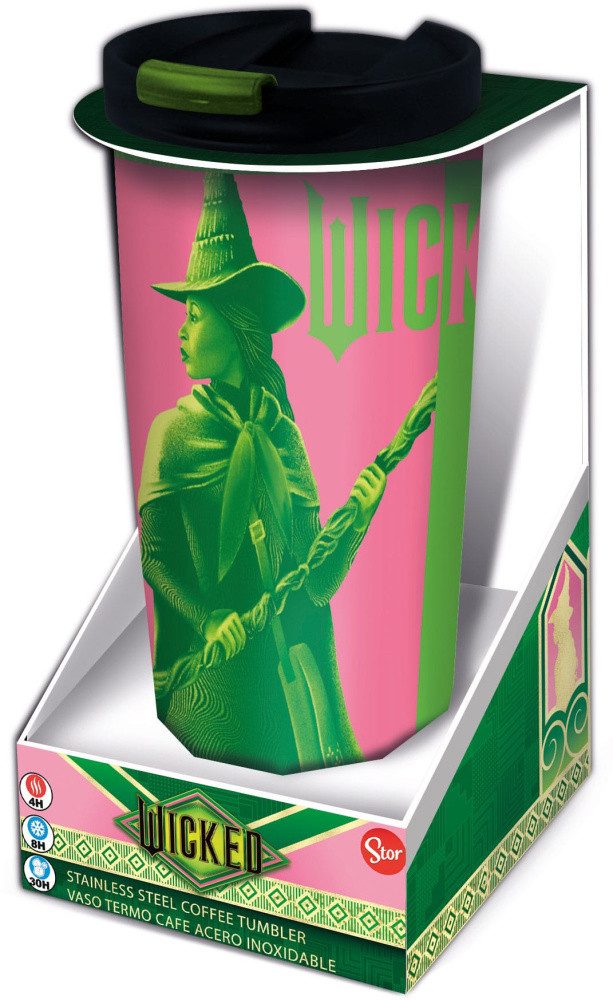 Stor Kinderbecher Wicked Edelstahl-Trinkbecher Alphaba