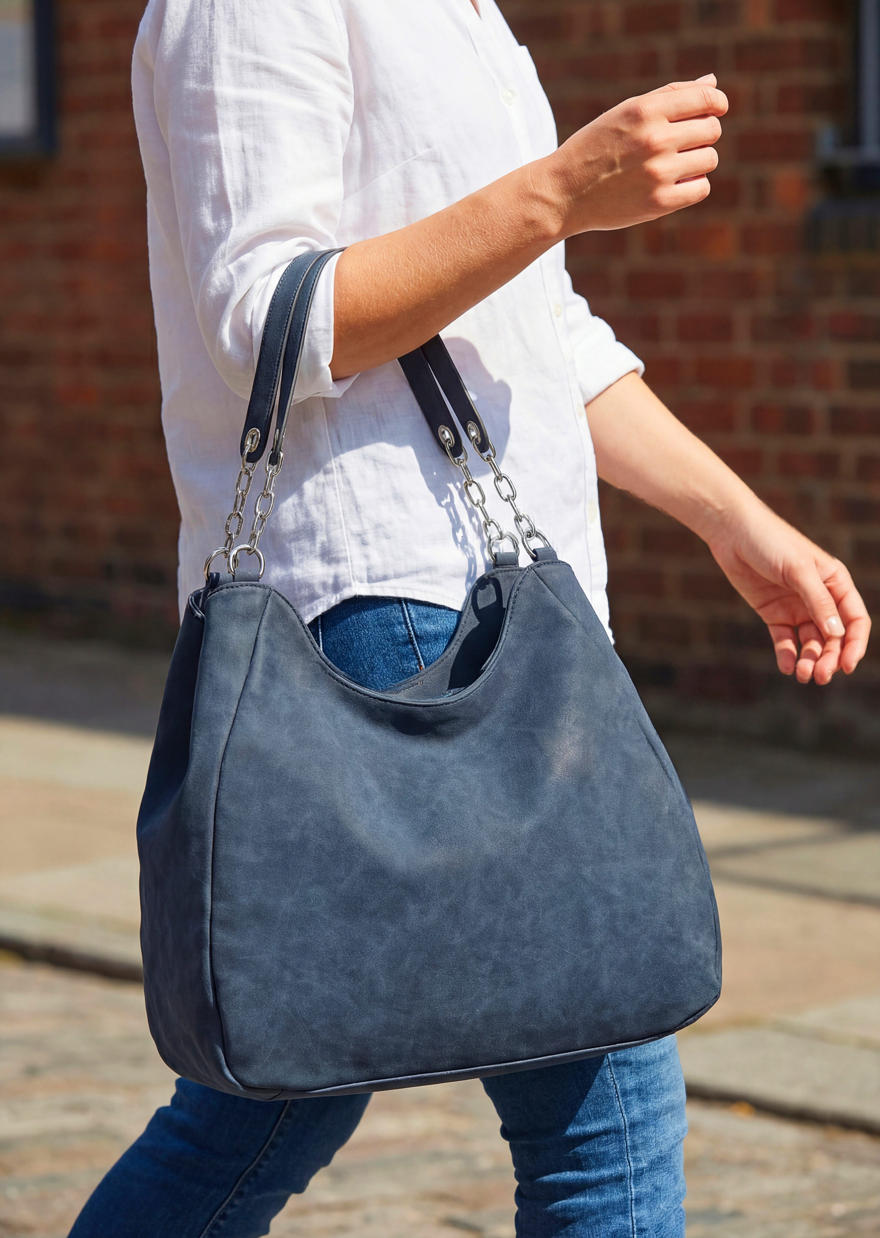 Vivance Henkeltasche Schultertasche, Damentasche, Shopper, Einkaufstasche, Handtasche VEGAN