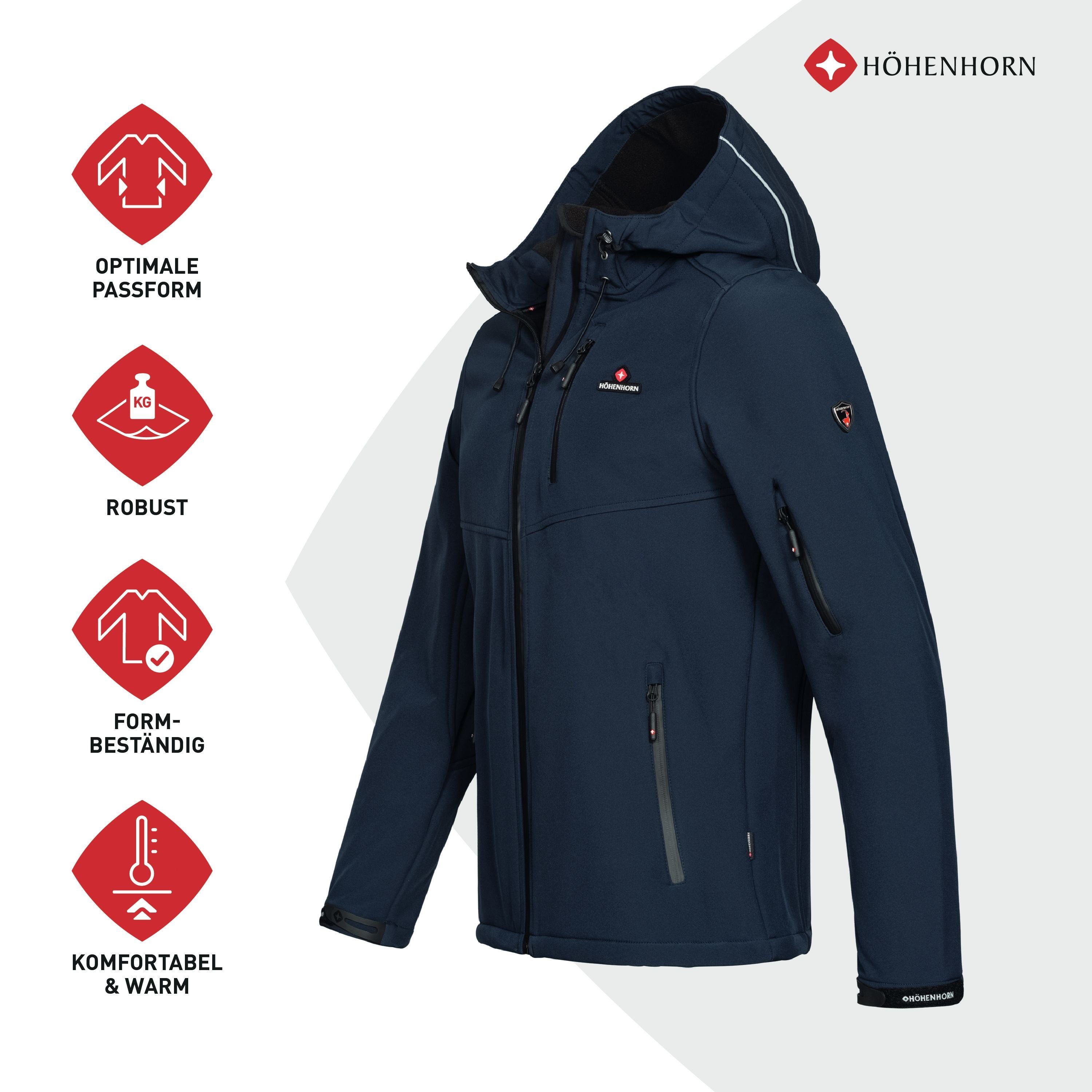Höhenhorn Softshelljacke Breithorn Herren Softshell Jacke günstig online kaufen