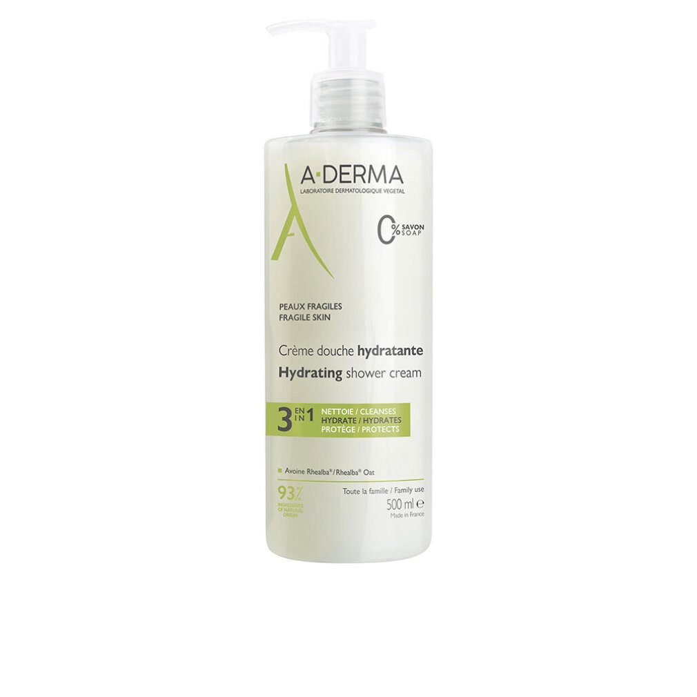 A-derma Körperpflegemittel ESSENTIAL RANGE moisturizing shower cream 500 ml