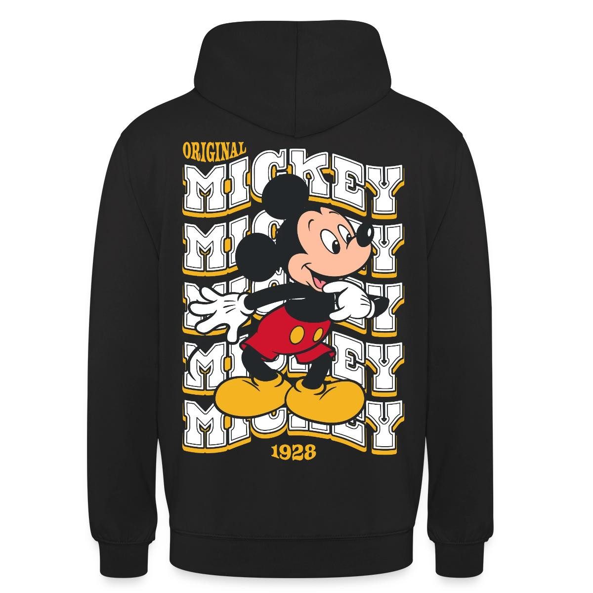 Spreadshirt Hoodie Mickey & Minnie Mickey Mouse Original 1928 Unisex Hoodie (1-tlg)