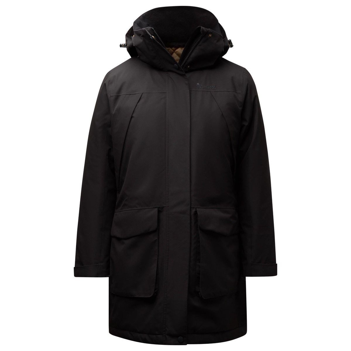 Pinewood Outdoorjacke Wilda Padded Women Parka Stylischer Damenparka mit wärmender Wattierung und wasserabweisender